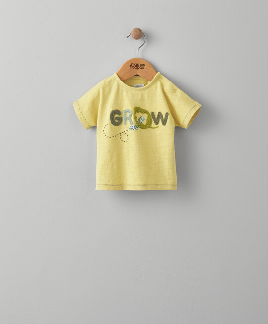 Grow Boucle Detail T-Shirt image number 1
