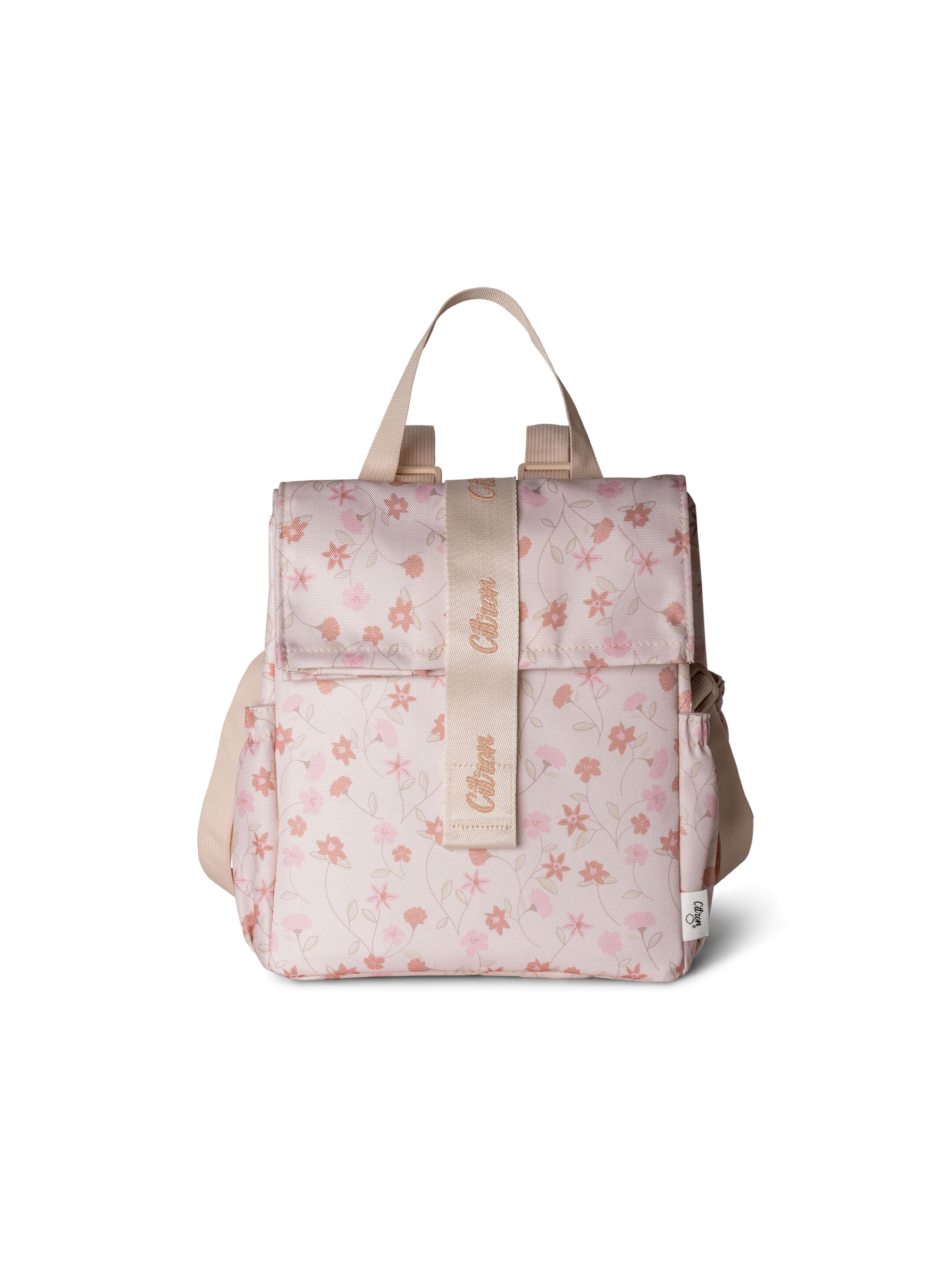 Citron Insulated Rollup Lunchbag Flower image number 1