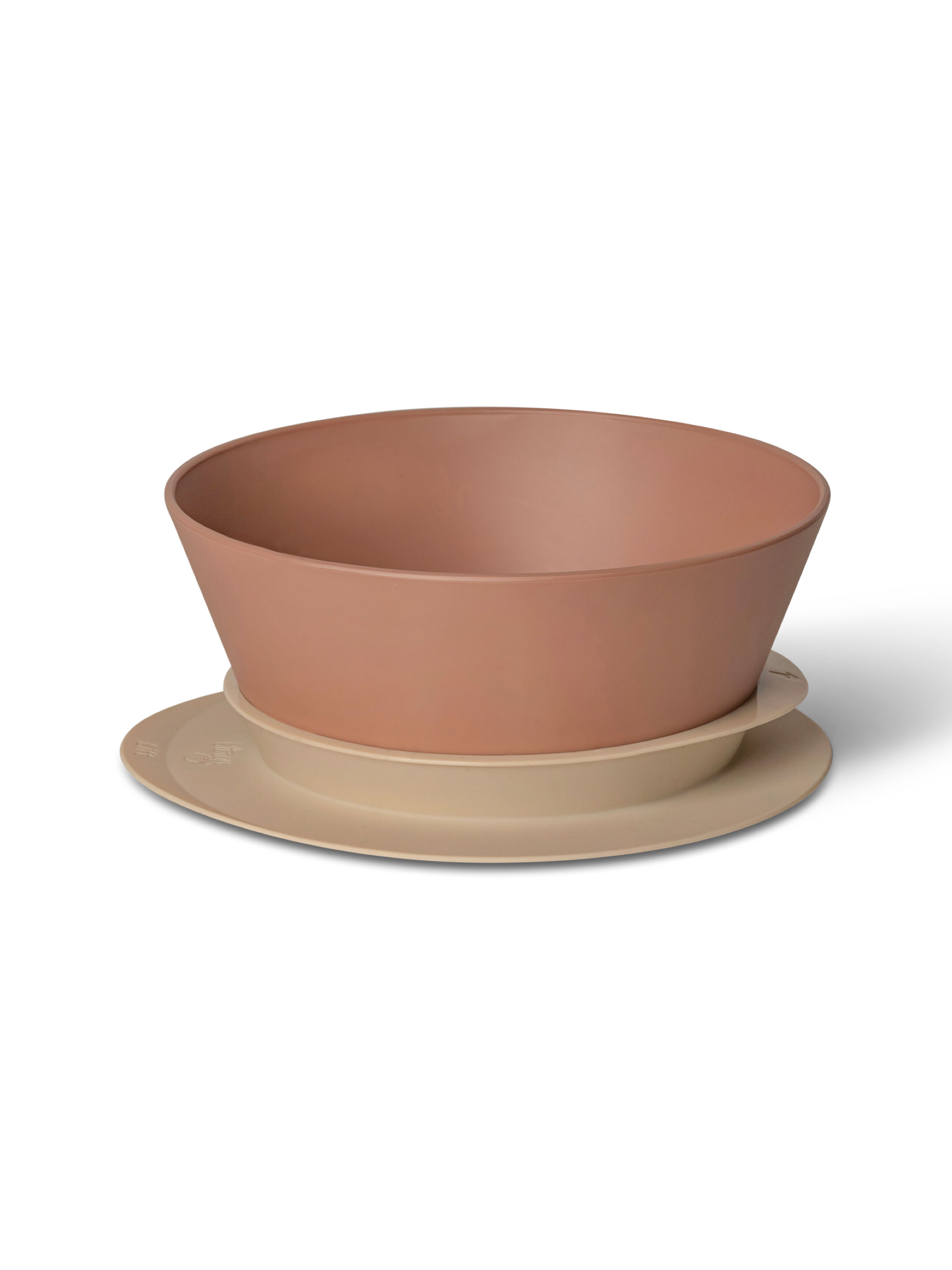Citron Silicone Bowl Suction - Beige