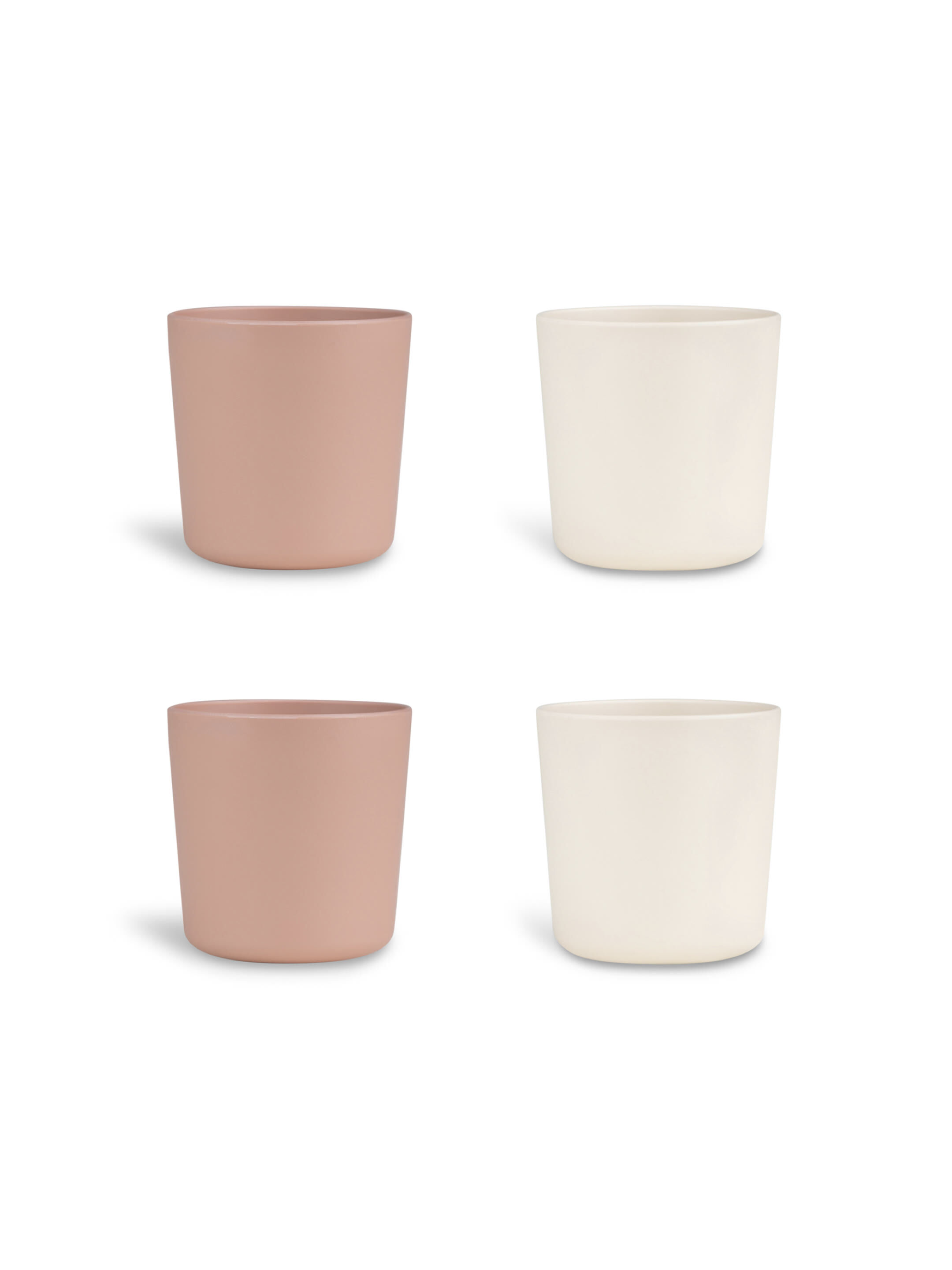 Citron Bio Based Cup Set of 4 - Pink/Cream