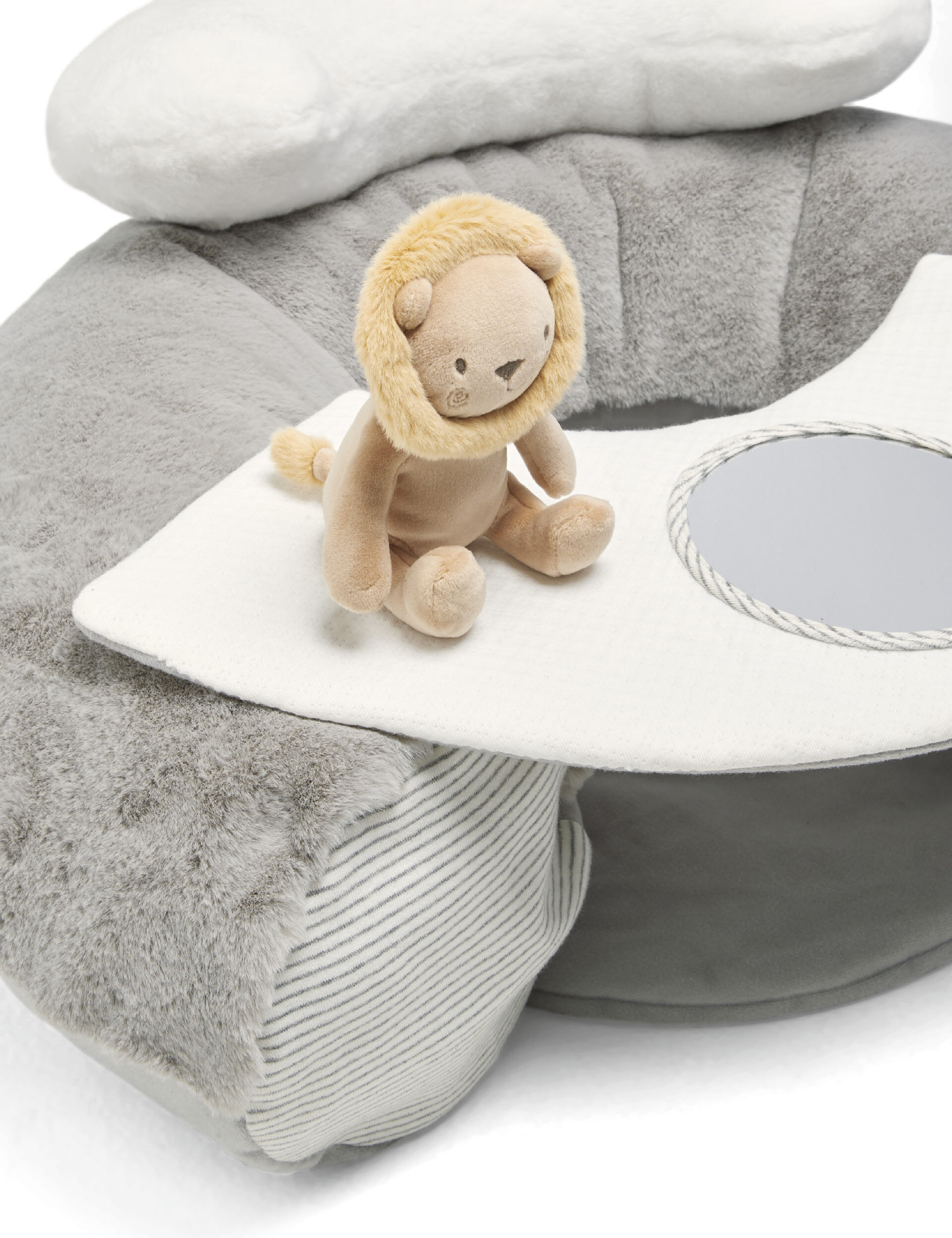 Welcome to the World Sit & Play Elephant Interactive Seat - Grey image number 3