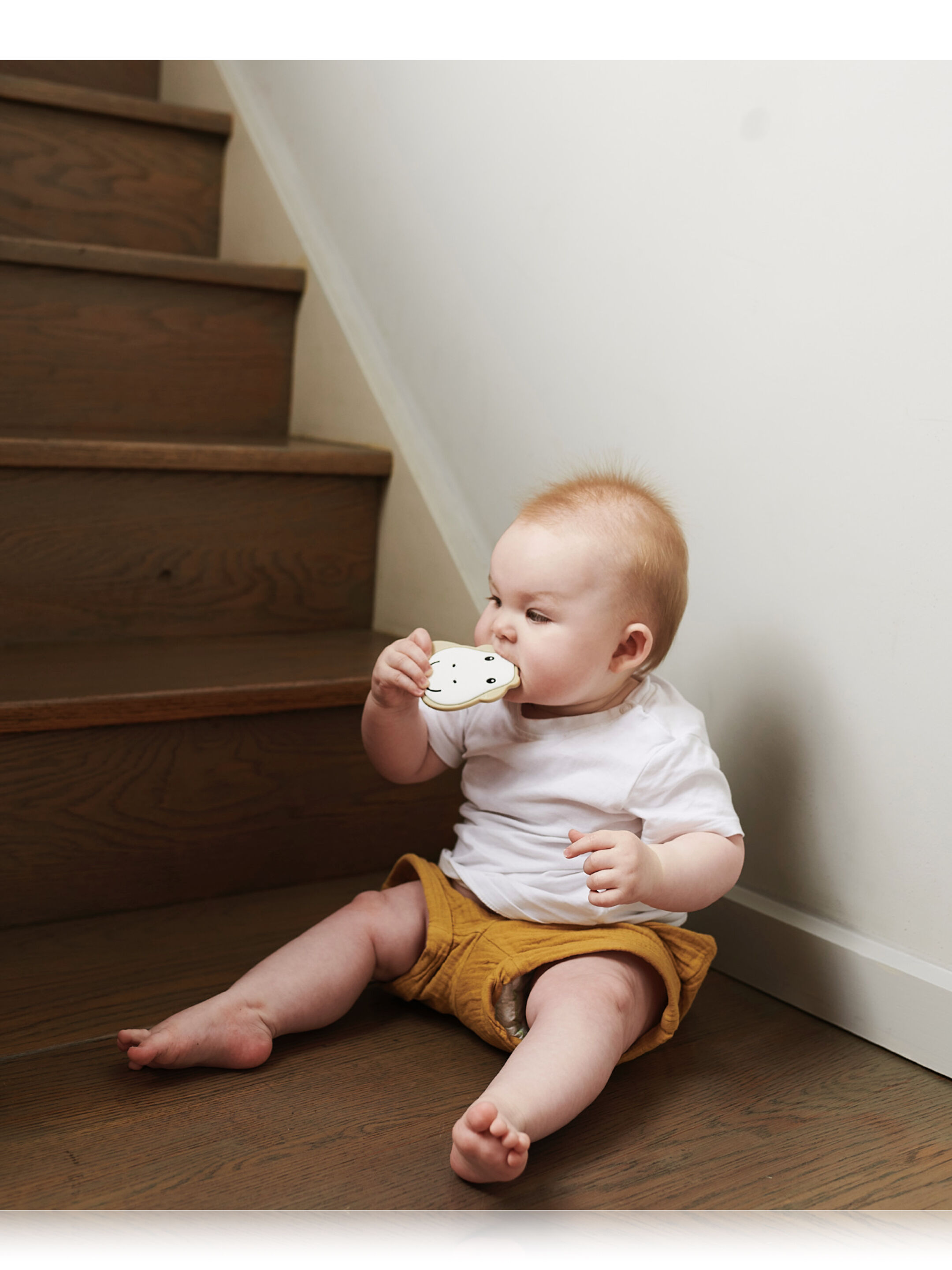 Matchstick Monkey Flat Face Teether - Giraffe image number 4