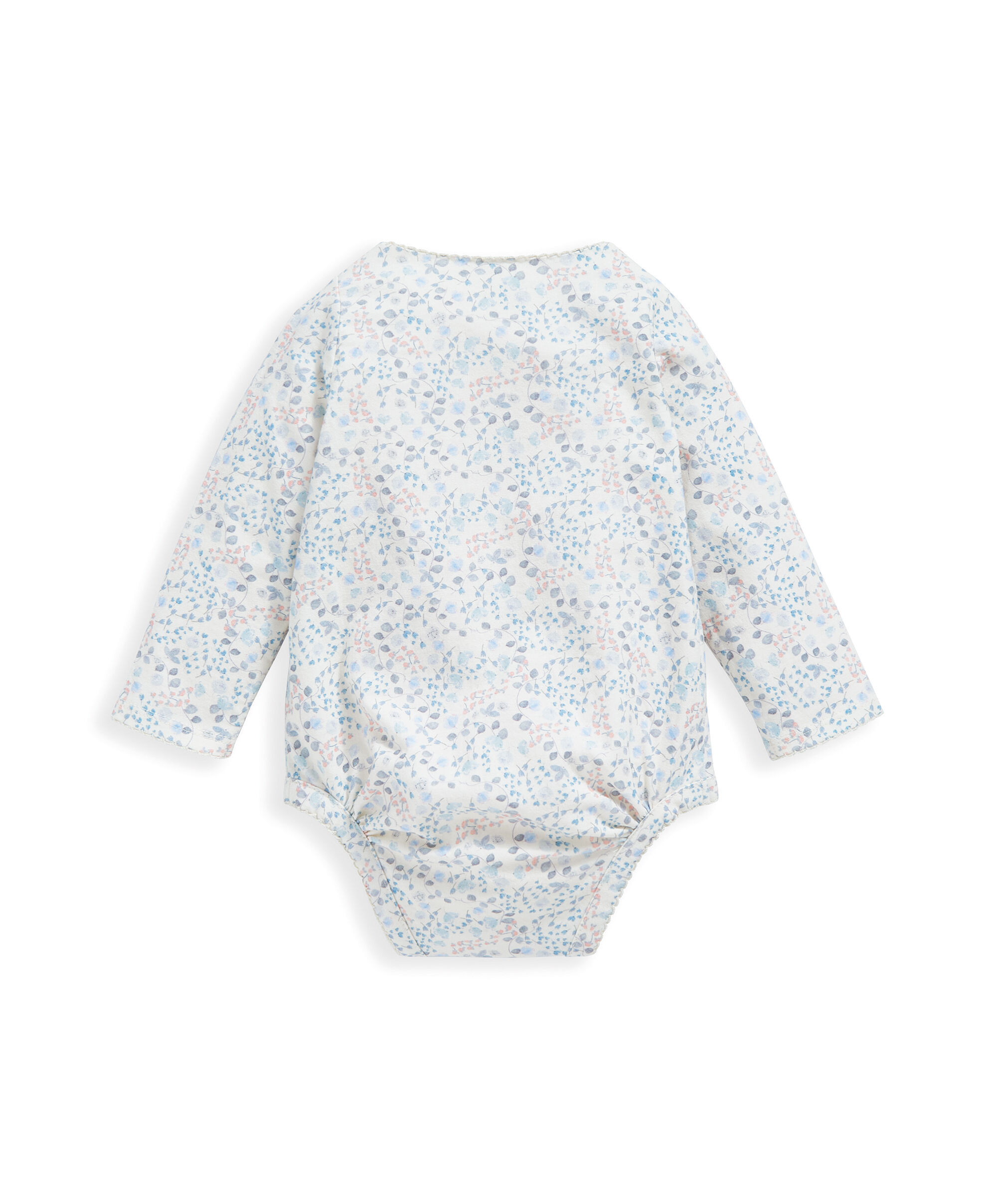 Floral Wrap Bodysuit image number 3