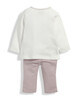 Loved Design Spotty Wrap Top & Legging Set Pink- New Born image number 4