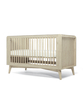 Coxley 2 Piece Cotbed Set with Wardrobe - Natural image number 4