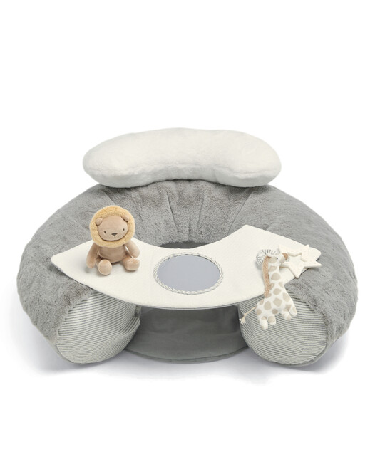 Welcome to the World Sit & Play Elephant Interactive Seat - Grey image number 1