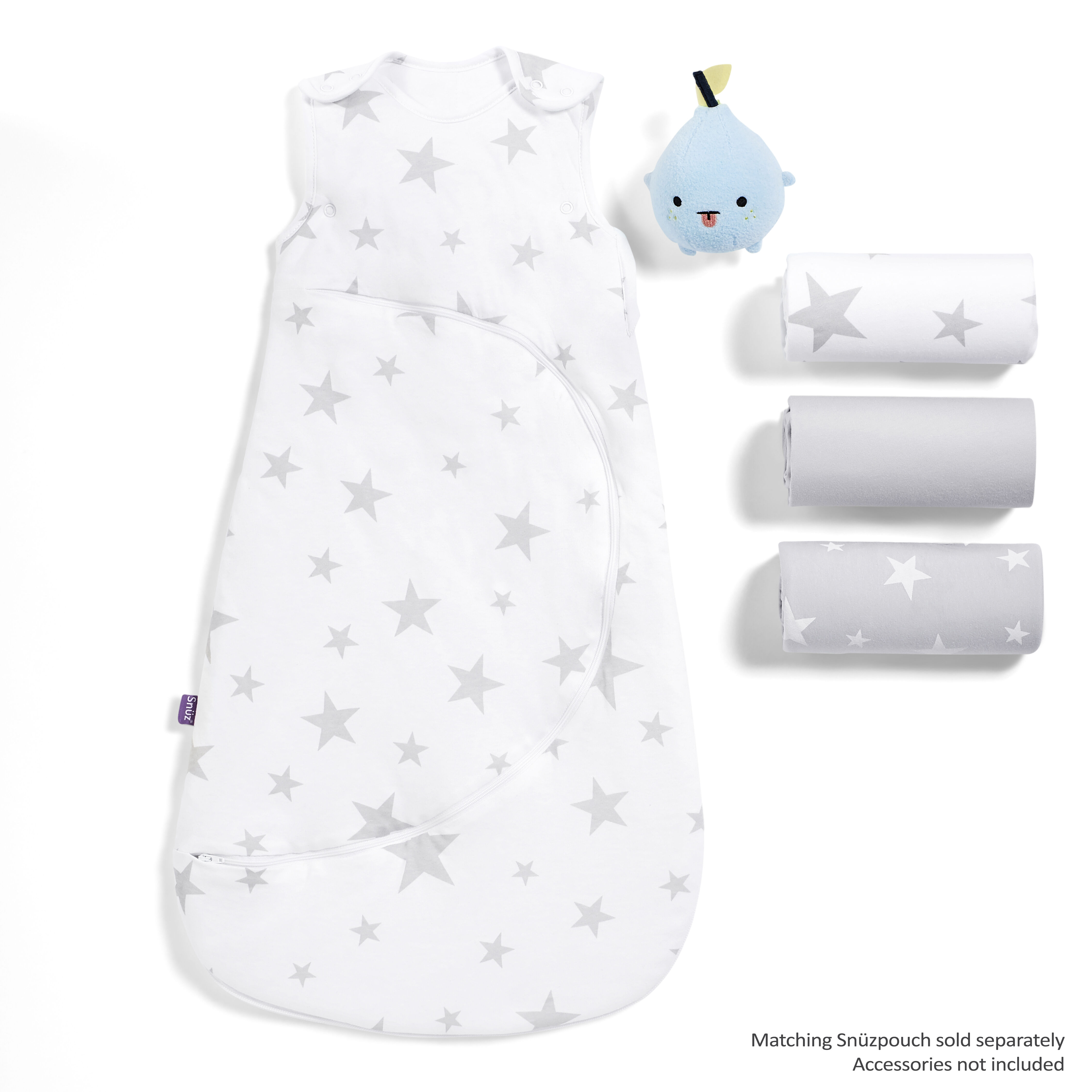 Snuz 3pc Crib Bedding Set &ndash; Stars image number 3