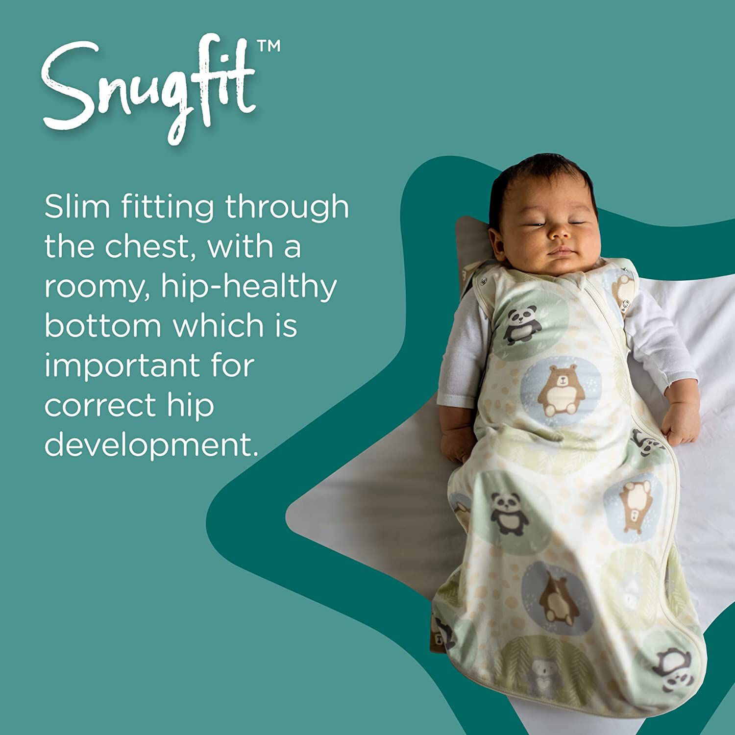 Tommee Tippee Swaddlebag, 1 Tog, Gro Friends, 3-6M image number 4