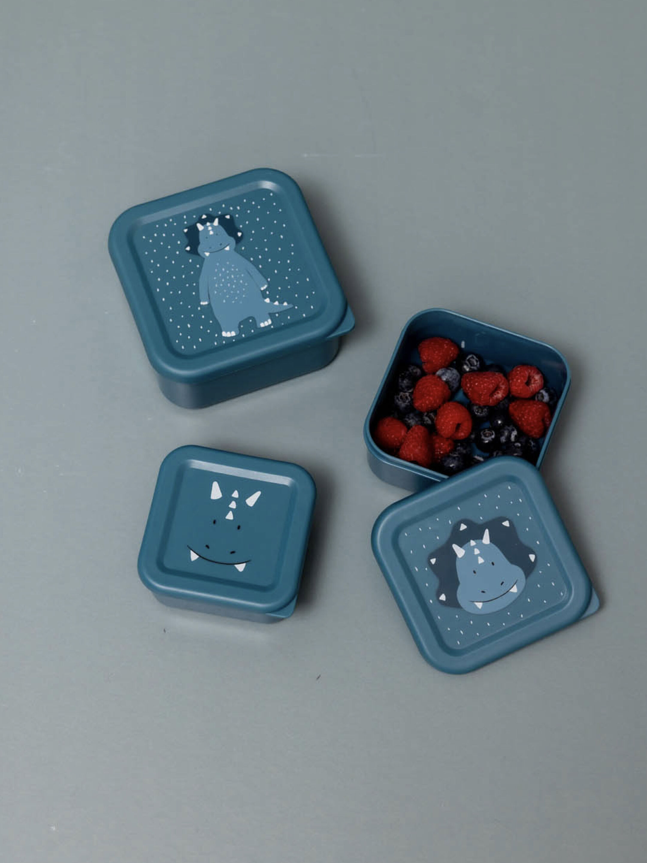 Trixie  Snack Box Nesting - Set of 3 - Mr. Triceratops image number 1