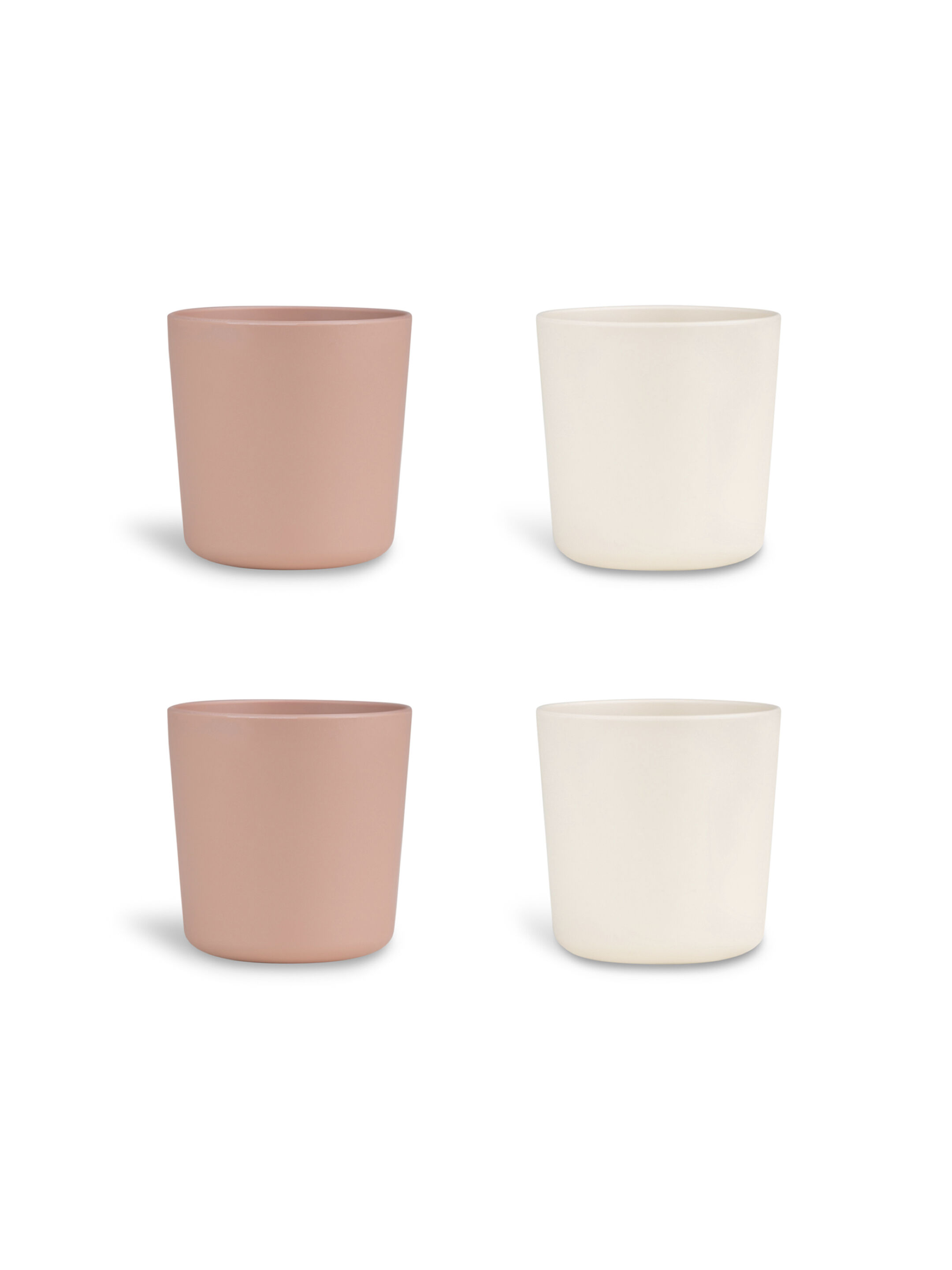 Citron Bio Based Cup Set of 4 - Pink/Cream