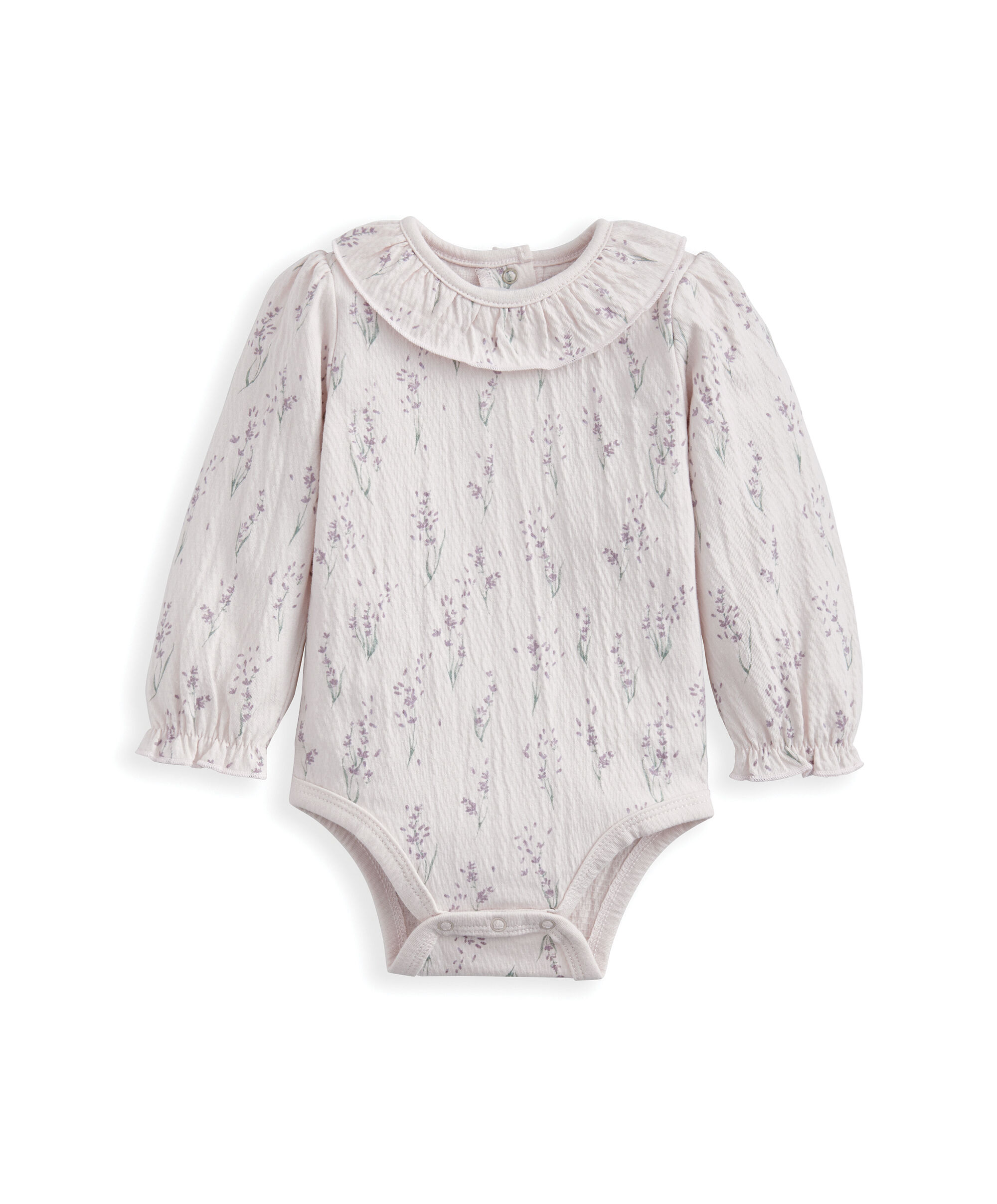 Lavender Print Bodysuit image number 2