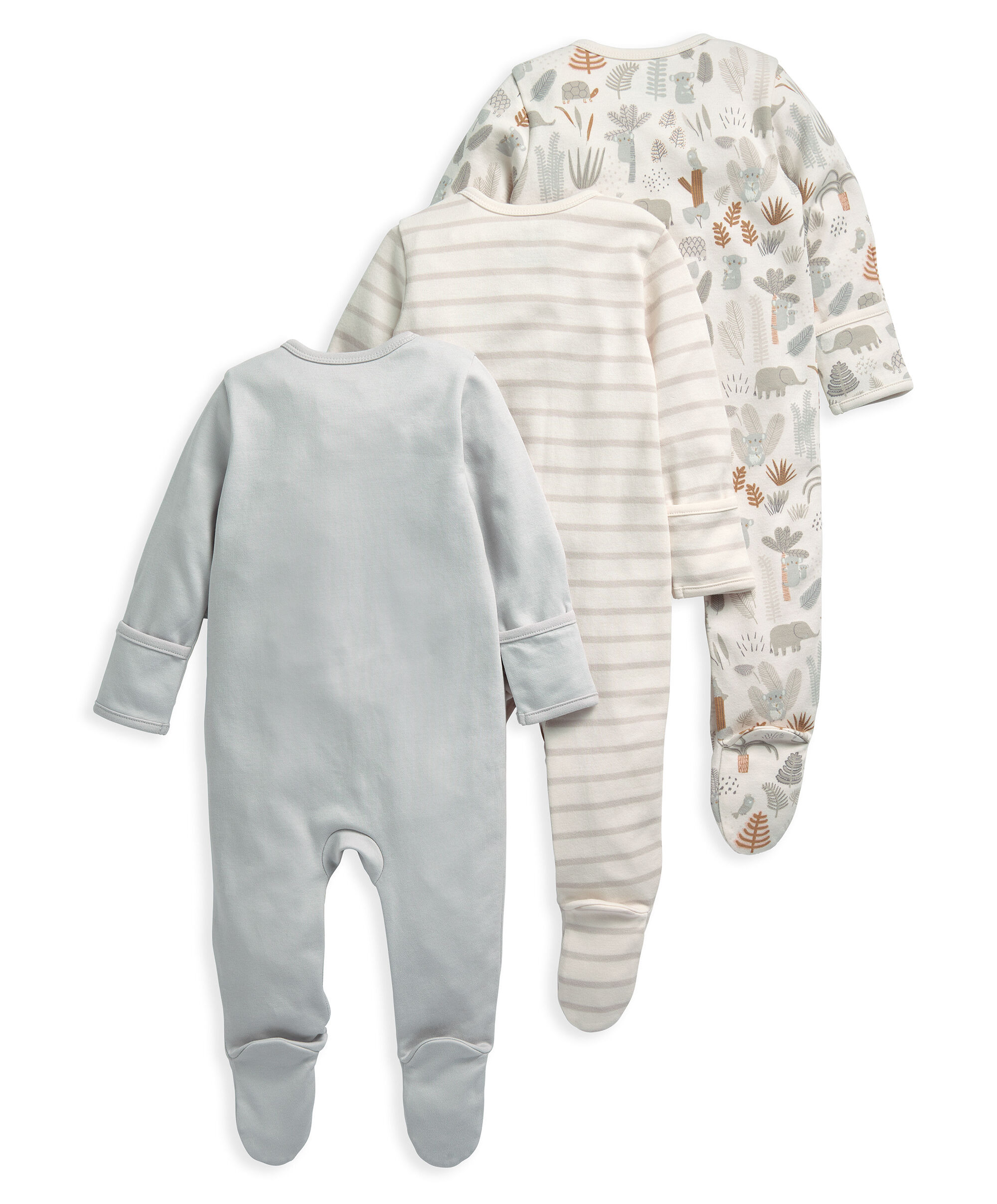 Koala Sleepsuits 3 Pack image number 2
