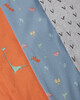 Dino Sleepsuits 3 Pack image number 3