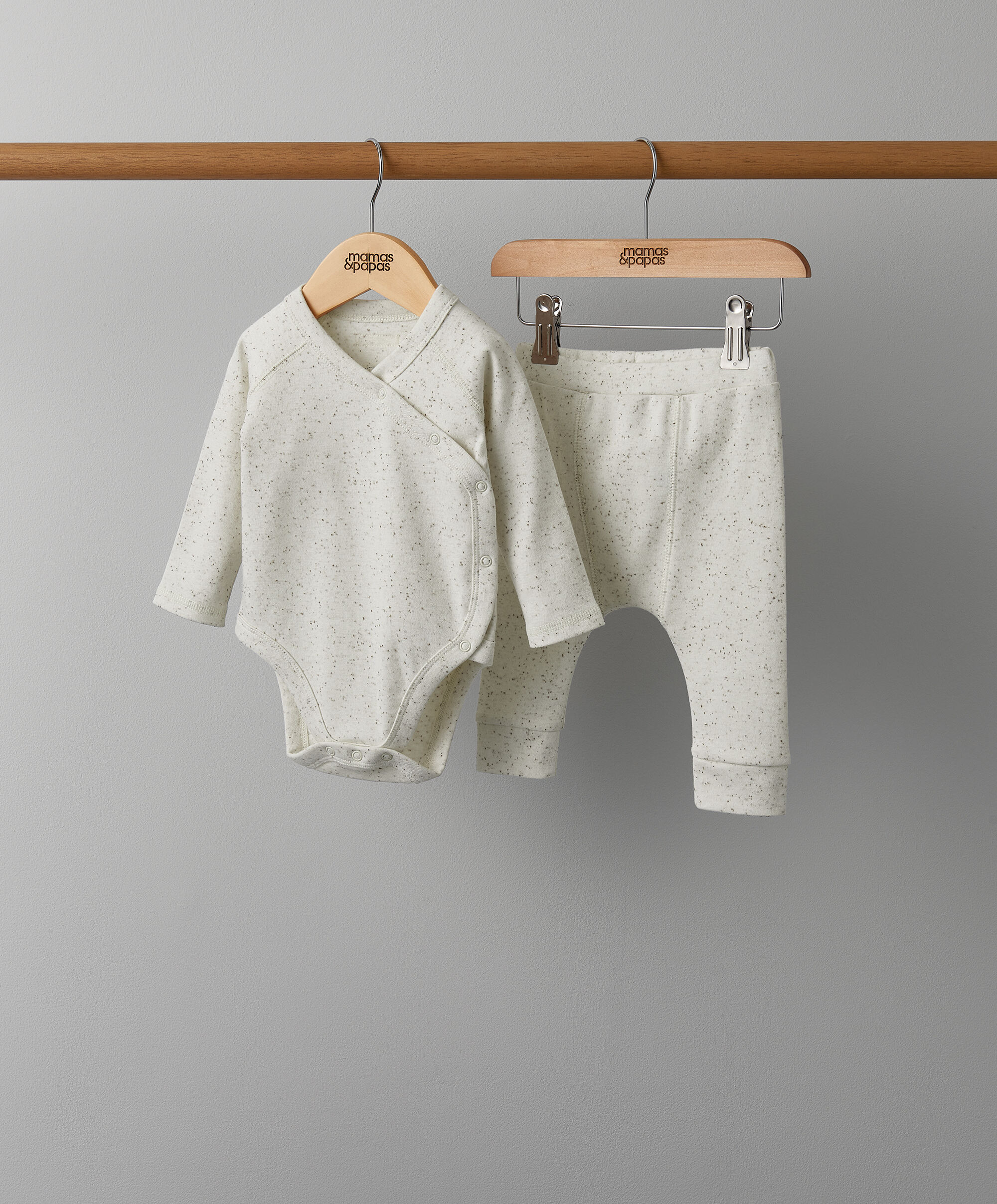 2 Piece Speckle Jersey Set image number 1