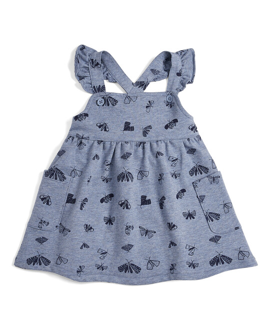 Butterfly Pinafore Dress & Bodysuit Set - 2 Piece image number 3