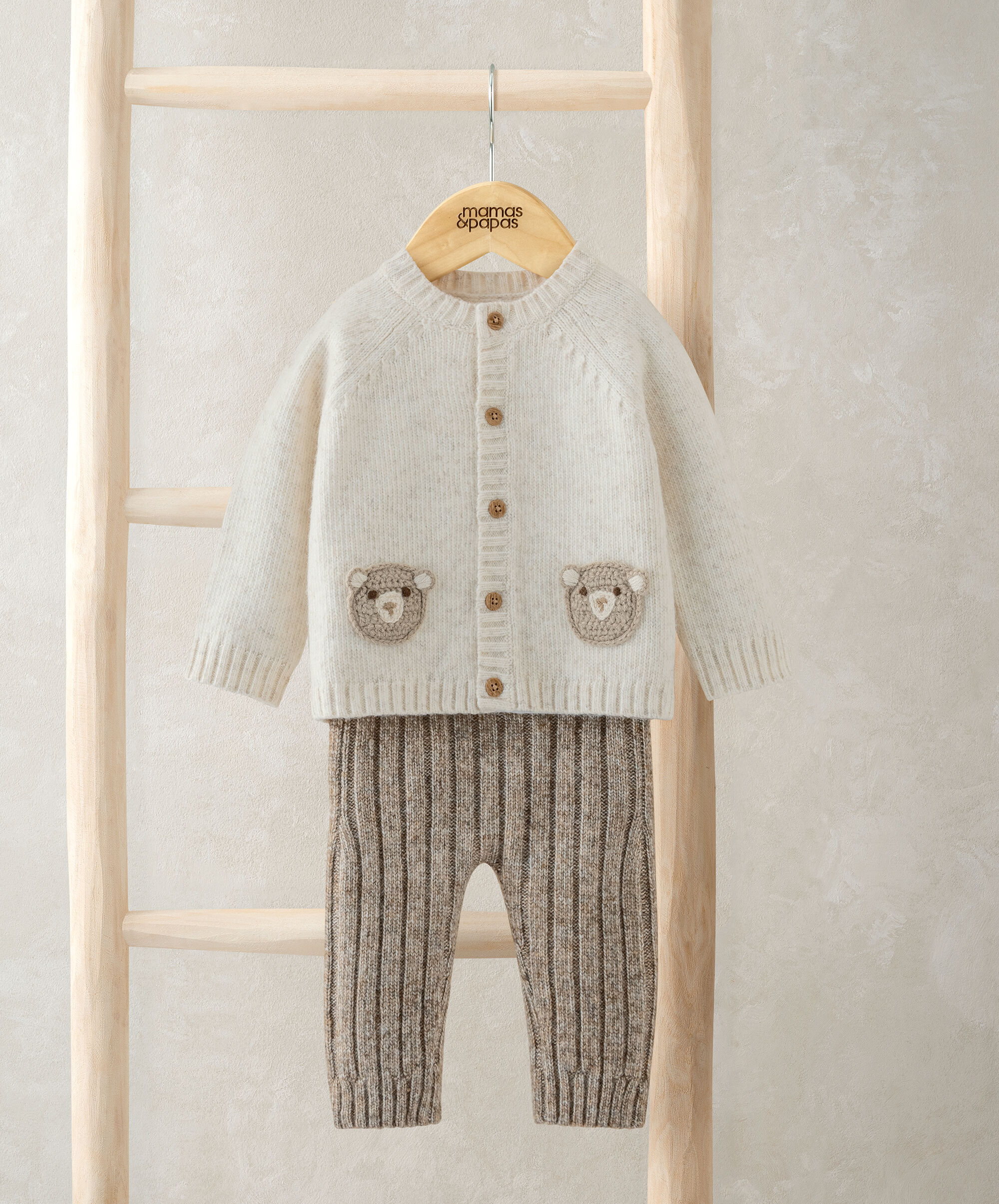 Me &amp; You Bear Cardigan &amp; Leggings Outfit Set