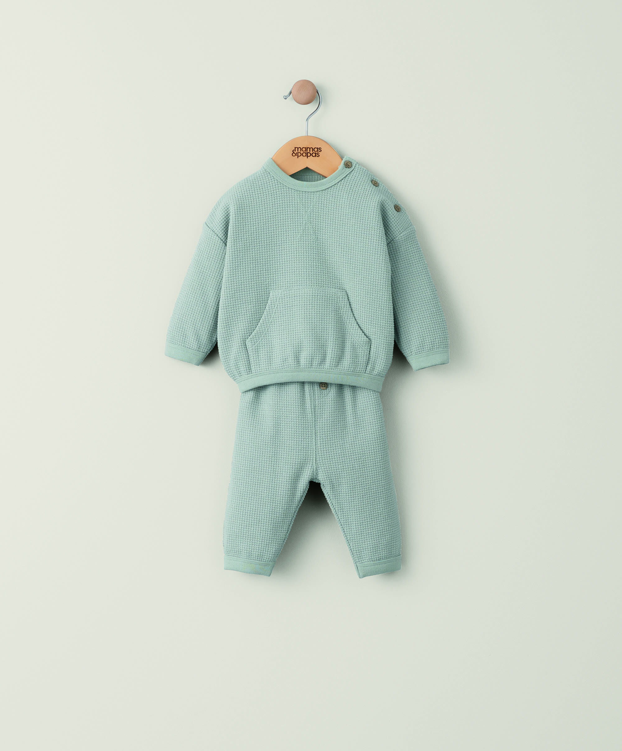 Waffle Jumper & Legging Set - 2 Piece Set image number 1