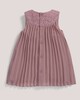 Pleated Dress with Lace Collar Pink- 0-3 image number 2