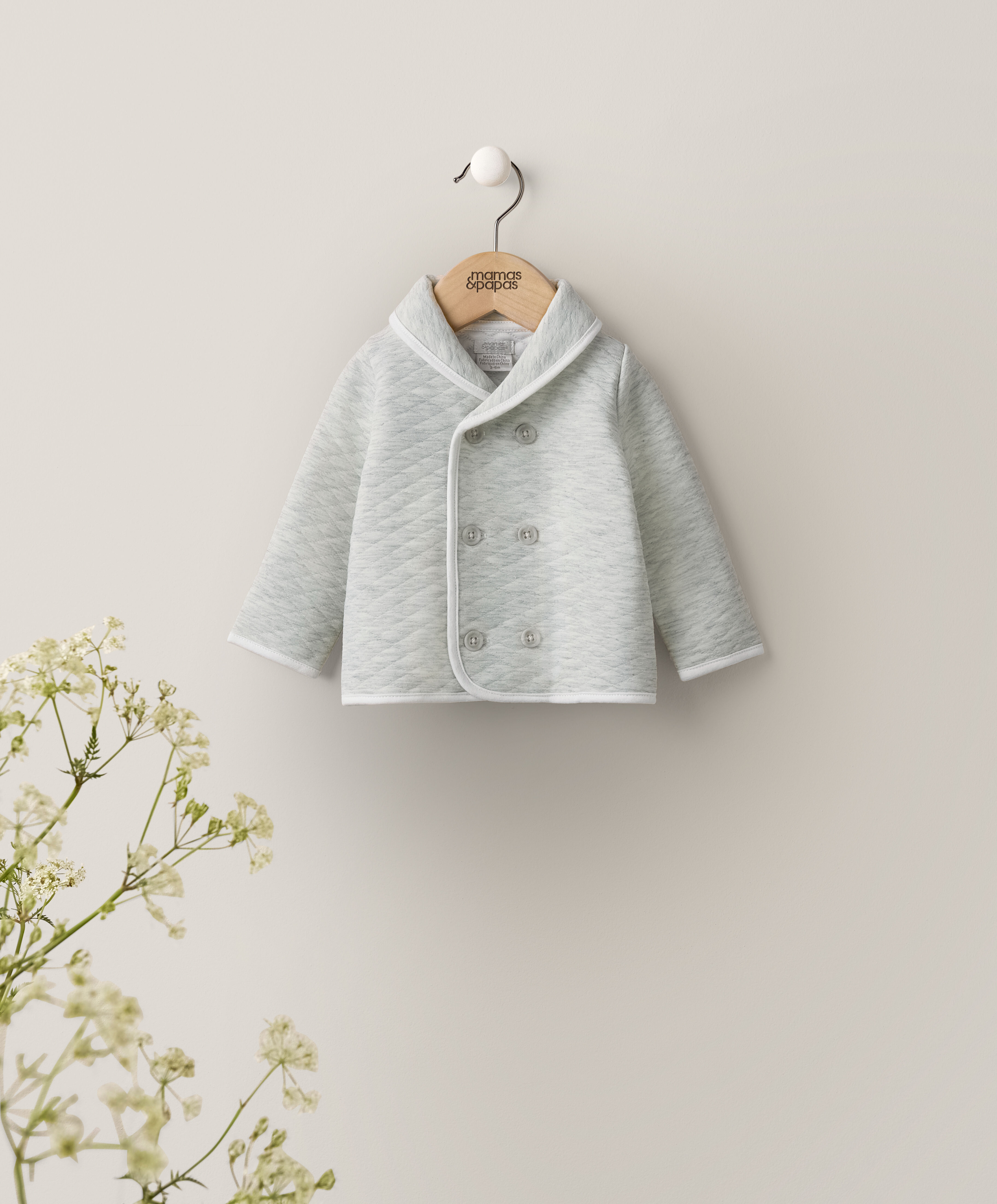 Grey Textured Jacket image number 3