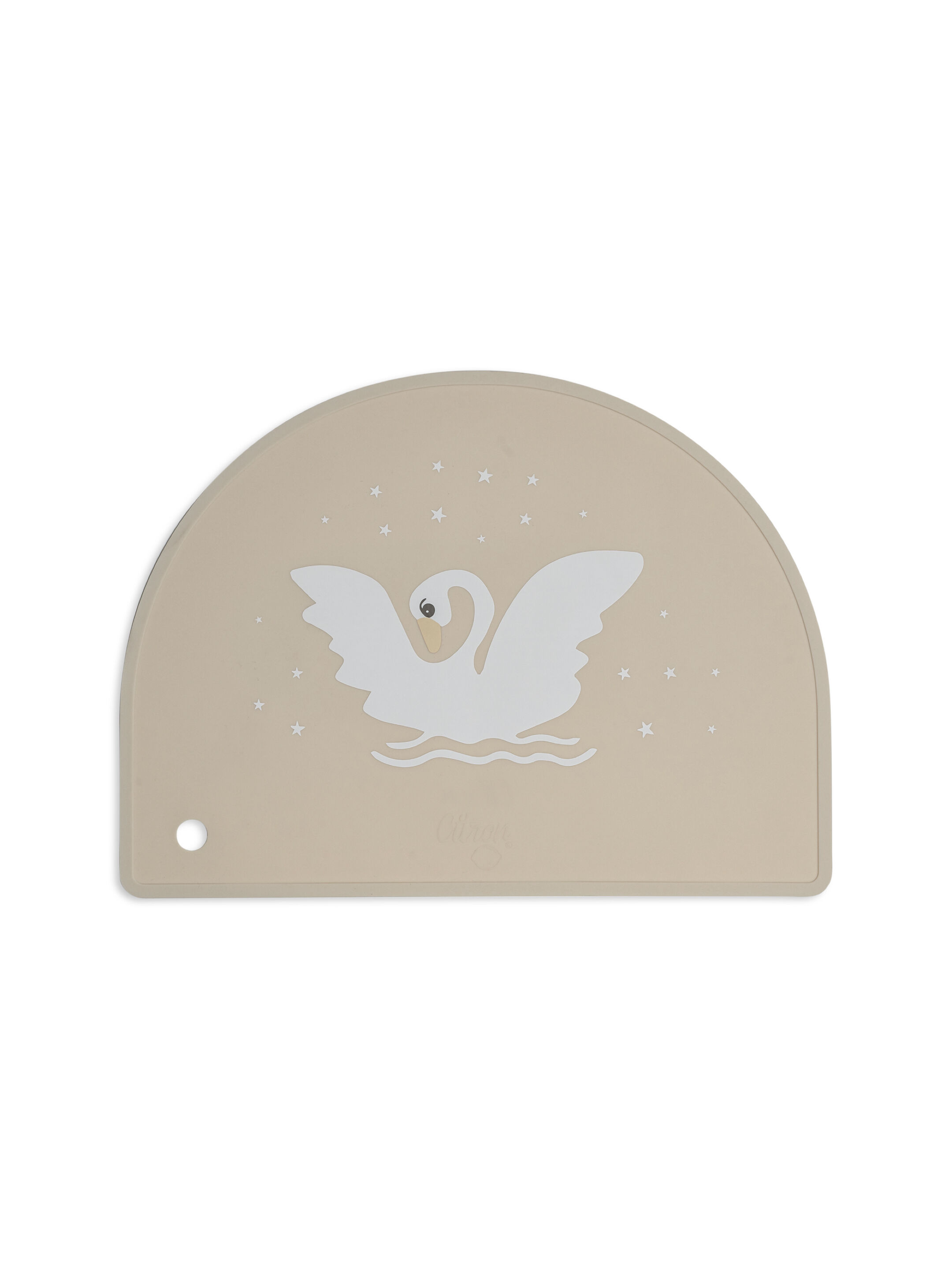 Citron Silicone Placemat Semicircle - Ballerina