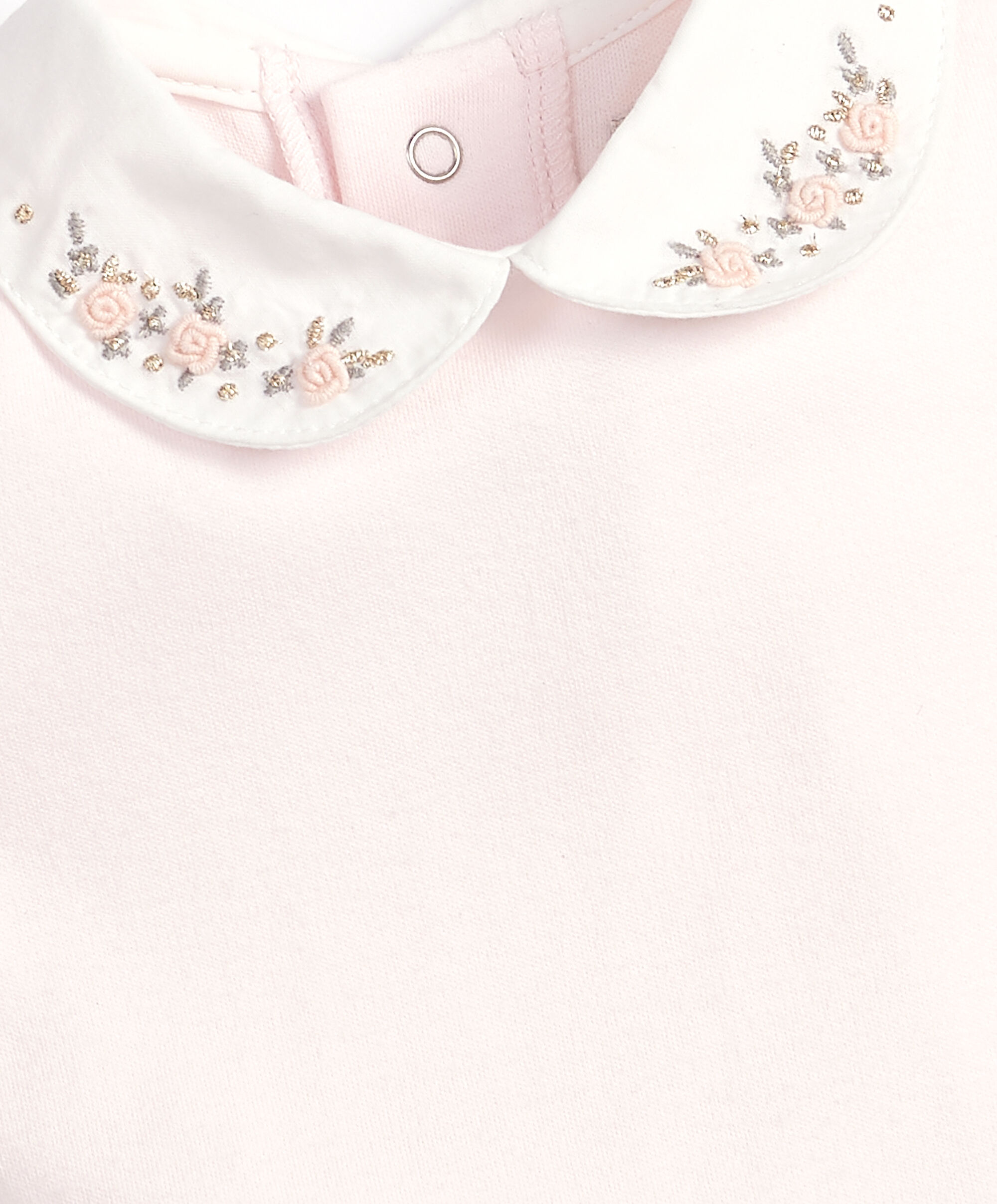 embroidered collar