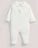 Bunny Applique All-In-One with collar Sand- New Born image number 1