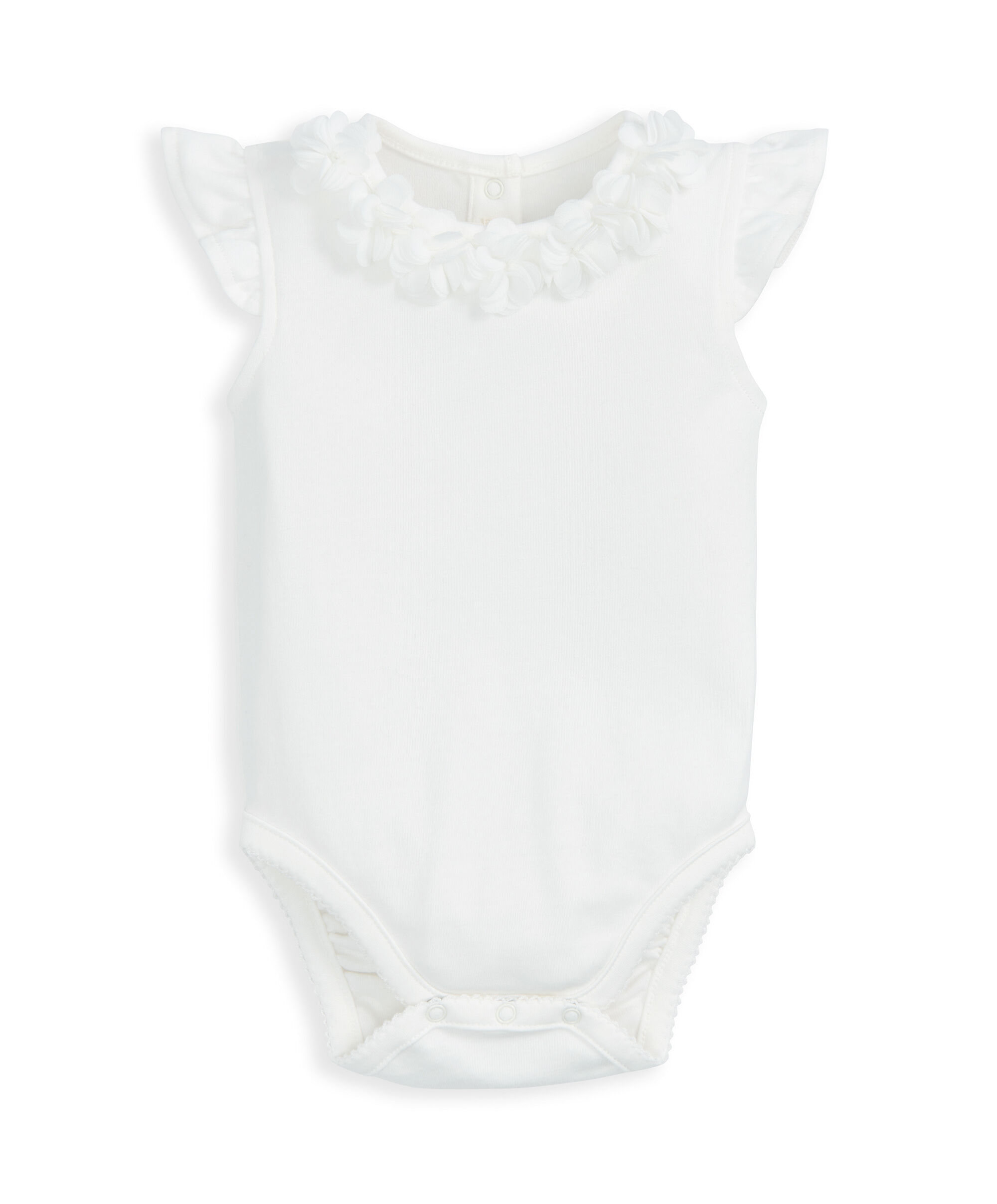 Floral Bodysuit & Tutu Outfit Set image number 3