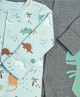 Dinosaur Sleepsuits - 2 Pack image number 2