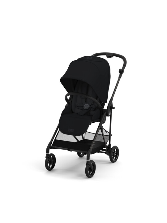 Cybex Melio Carbon Stroller Moon Black