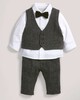 Occasion Speckle Waistcoat, Shirt, Bow Tie & Trousers Set image number 1