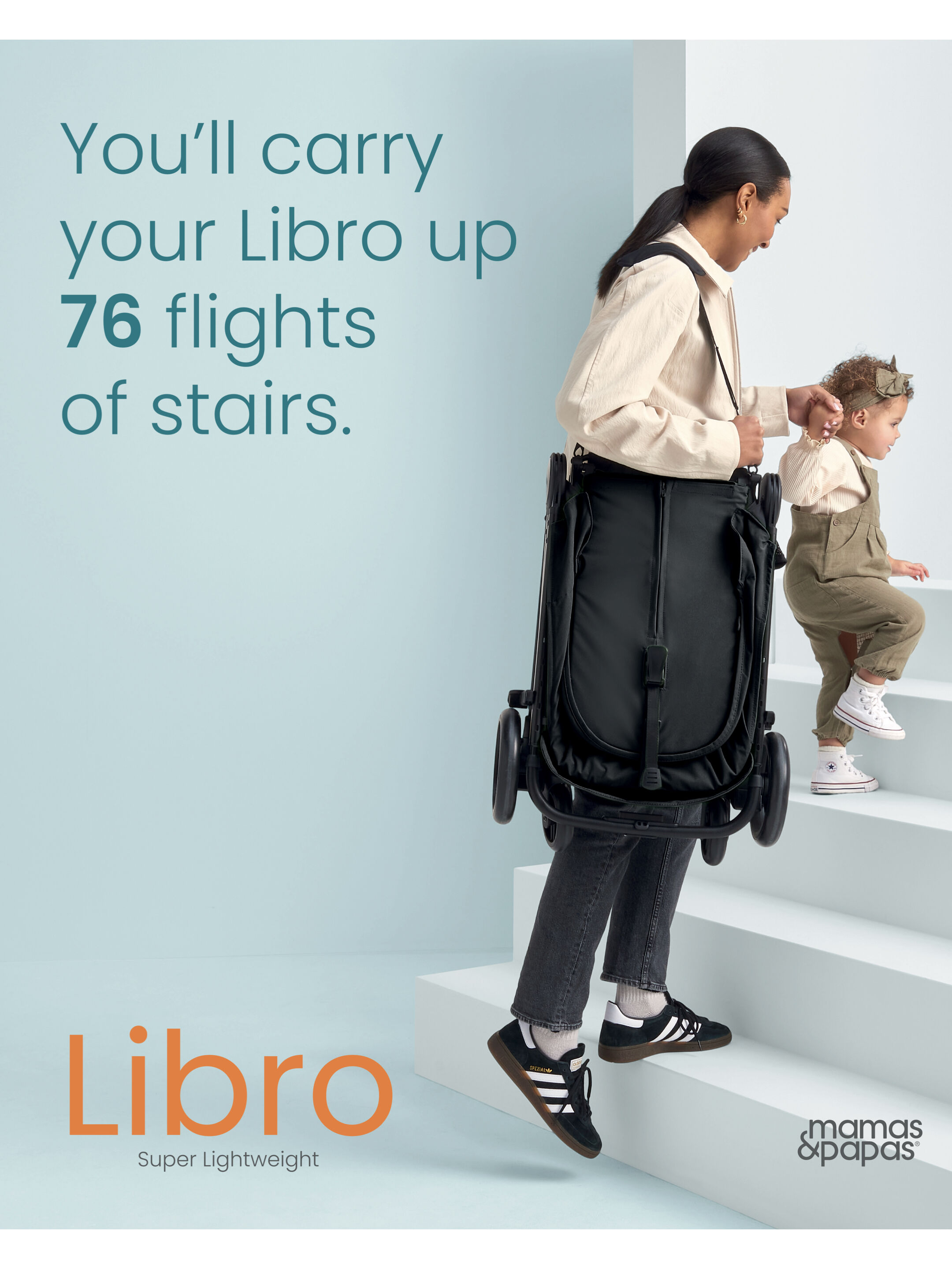 Libro Lightweight Stroller - Liquorice image number 3