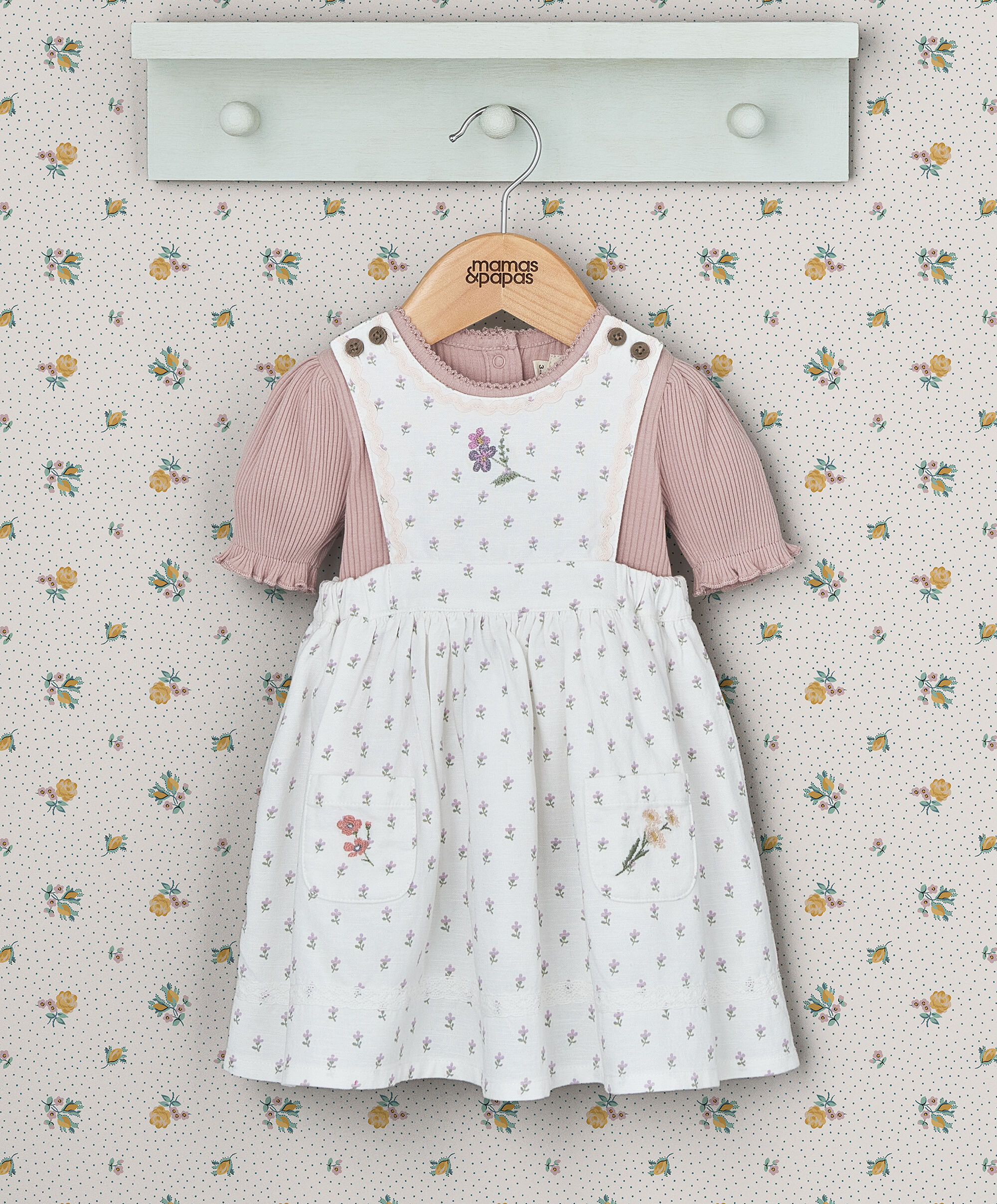 Pinafore Dress & Tee image number 1
