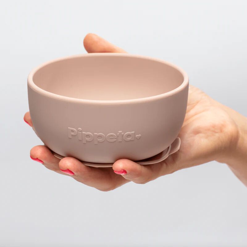 Pippeta Silicone Suction Bowl - Ash Rose image number 2