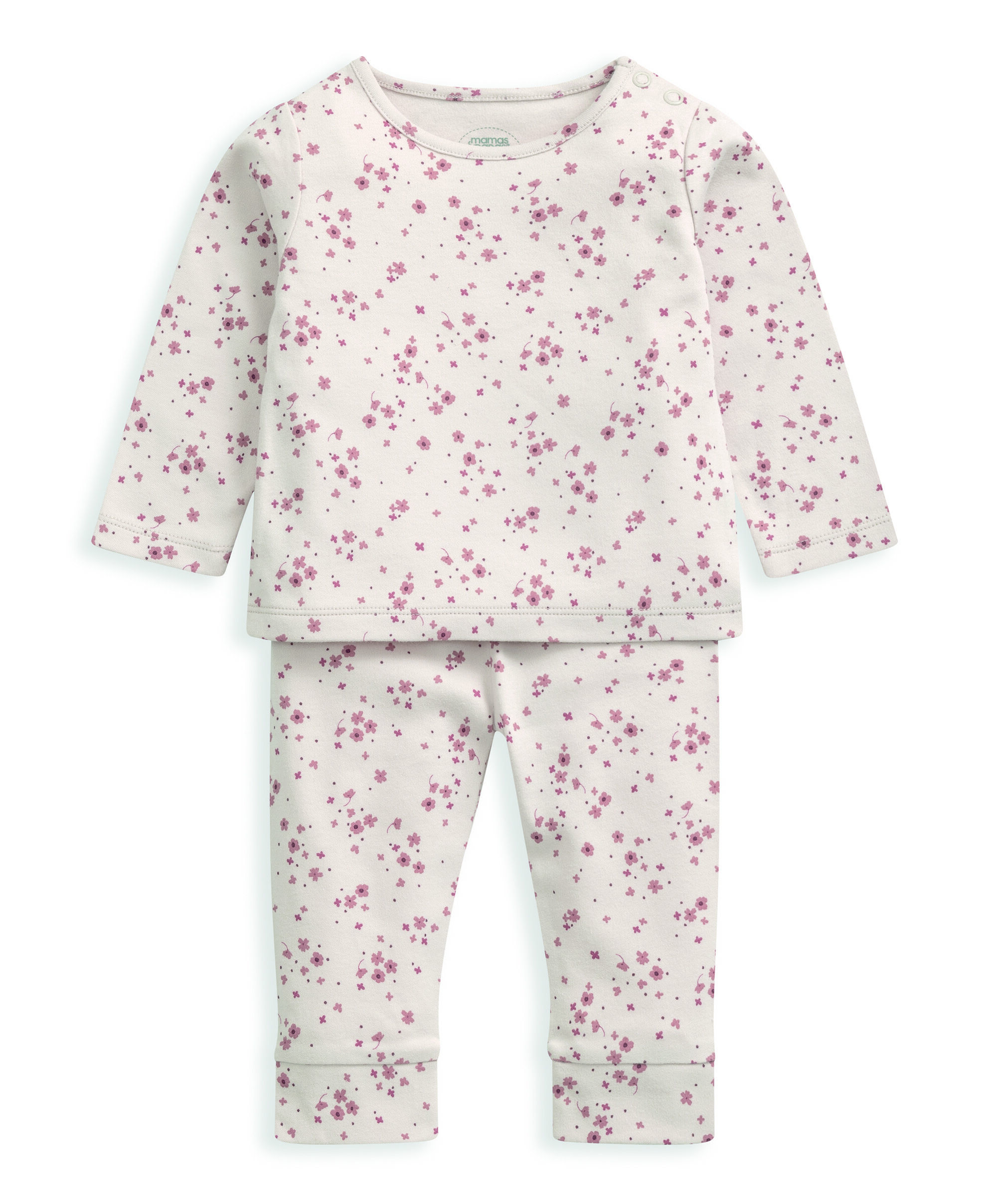 2 pack Scarlet Blooms Jersey Pyjamas image number 2
