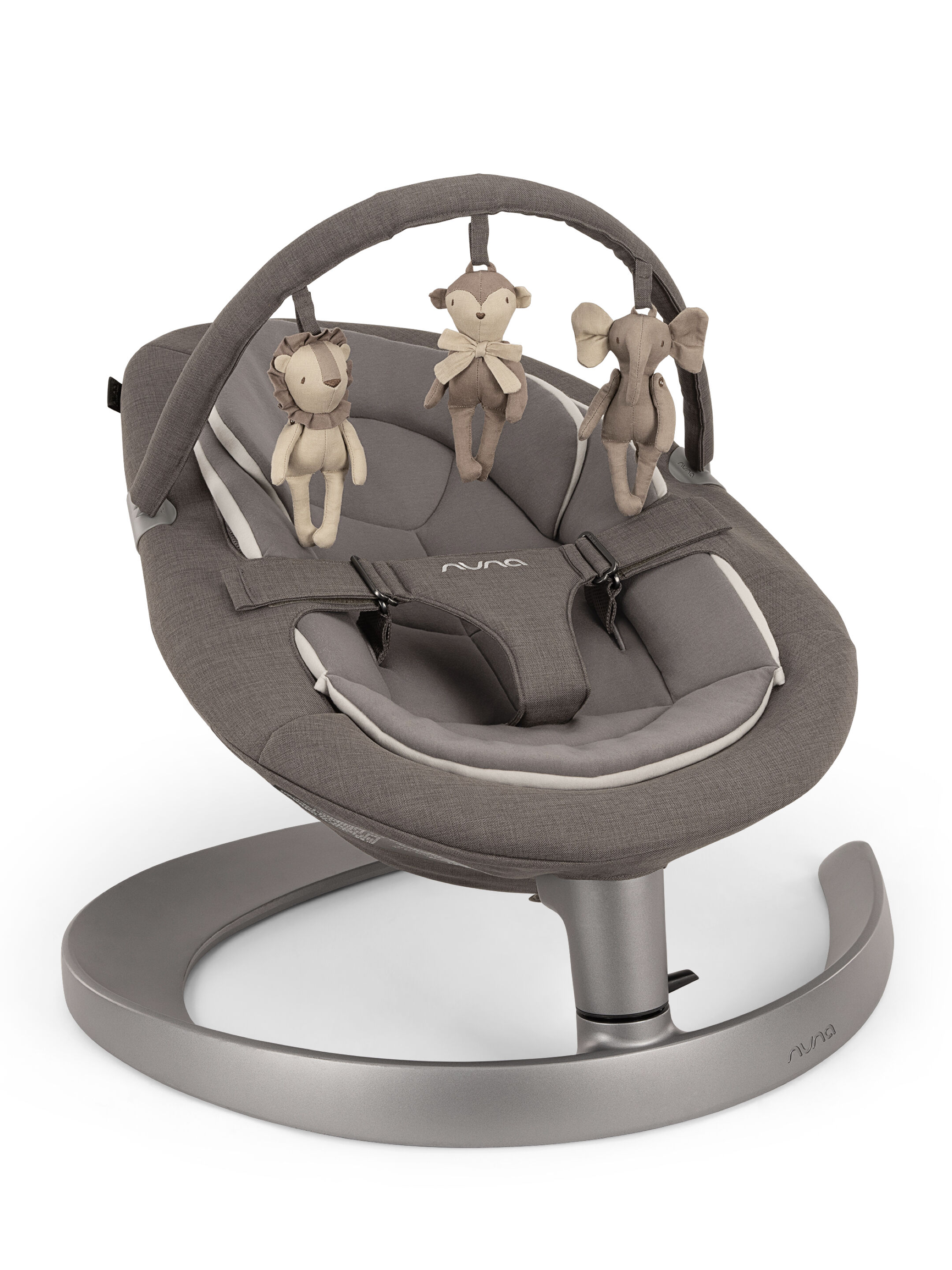 Nuna LEAF&trade; Grow - Granite With Toy