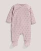 Star Jacquard All-In-One Pink- New Born image number 1