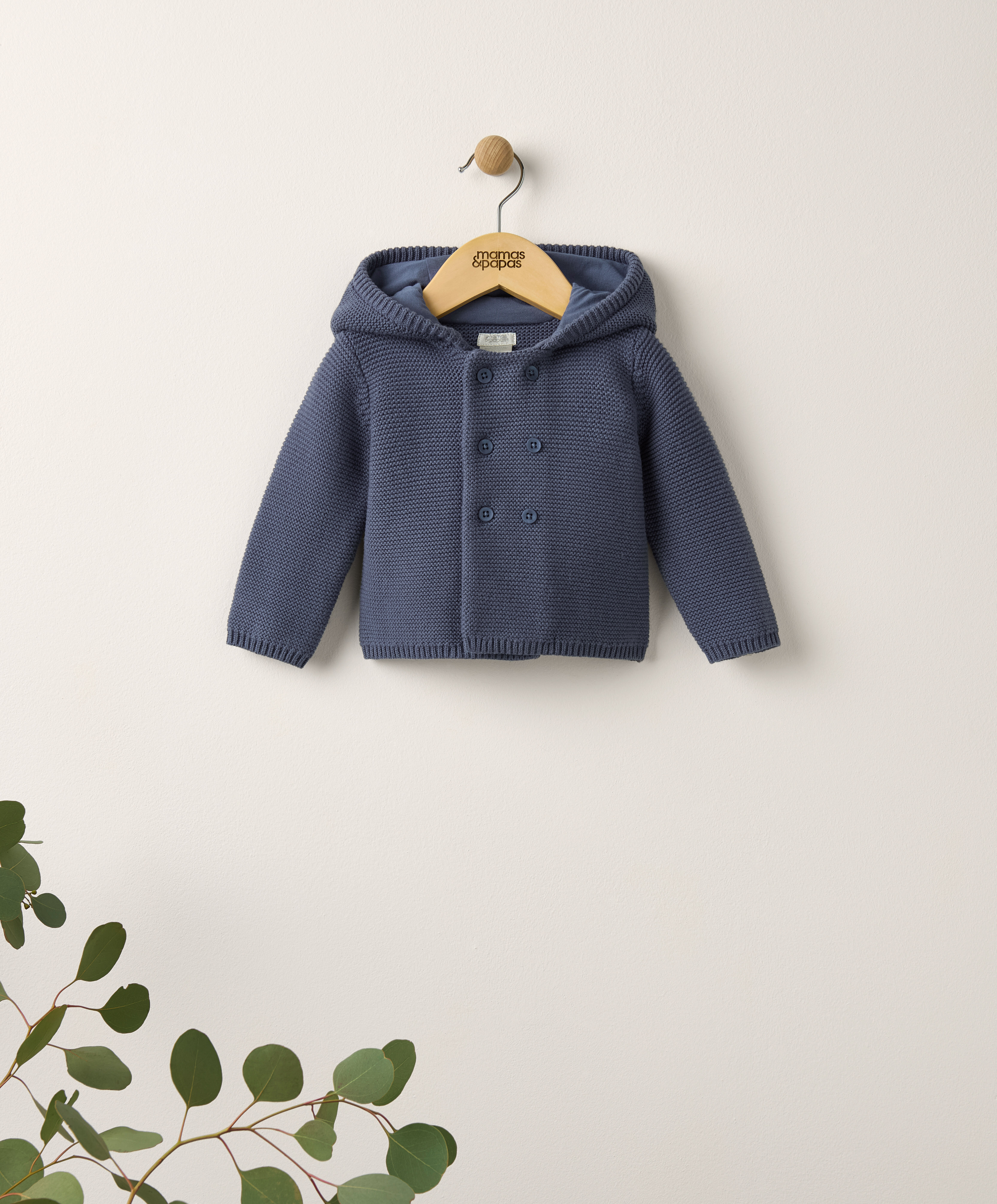 Hooded Knit Cardigan image number 3