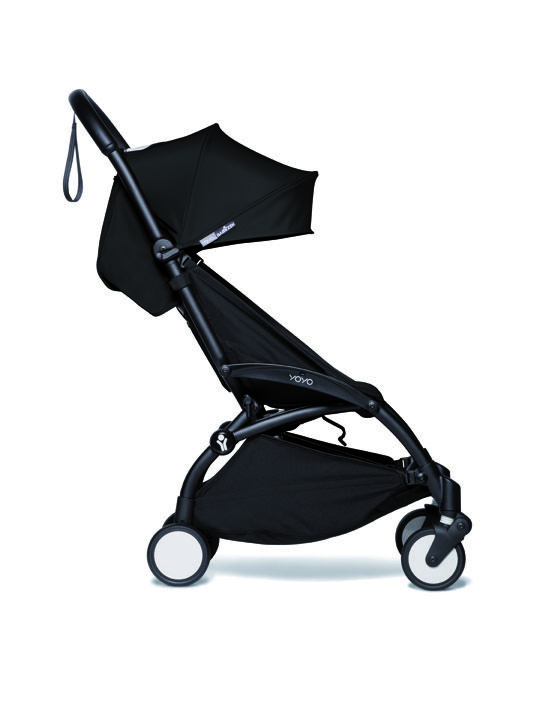 YOYO2 Stroller Black Frame with Black 6+ Color Pack image number 2