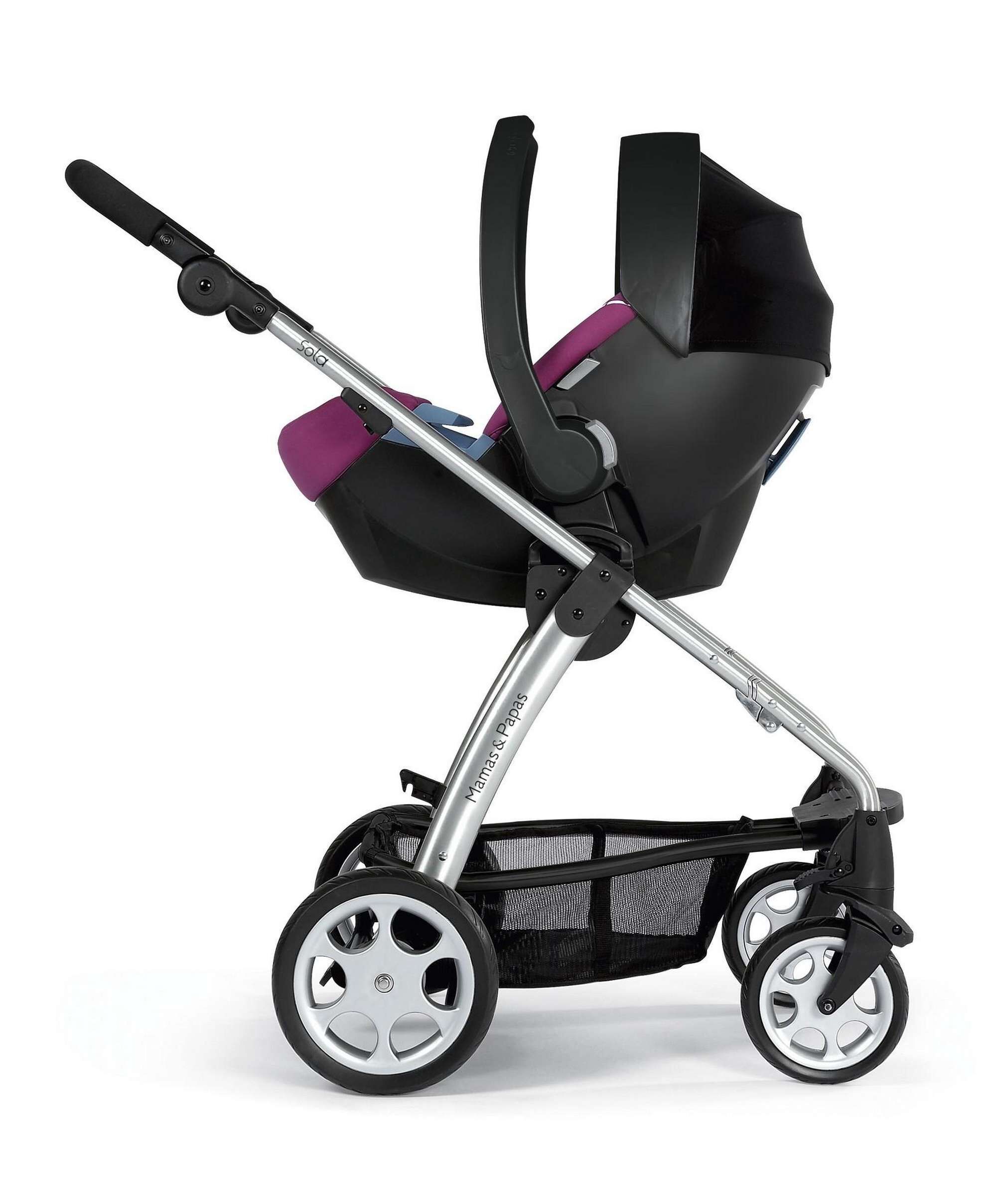 Urbo/Sola/Zoom Car Seat Adaptors - Cybex Aton, Aton Q & Cloud Q/Maxi-Cosi Pebble & CabrioFix/BeSafe iZi Go image number 5