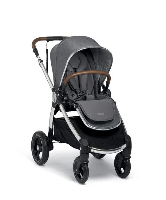 Ocarro Shadow Grey Pushchair with Shadow Grey Carrycot image number 2