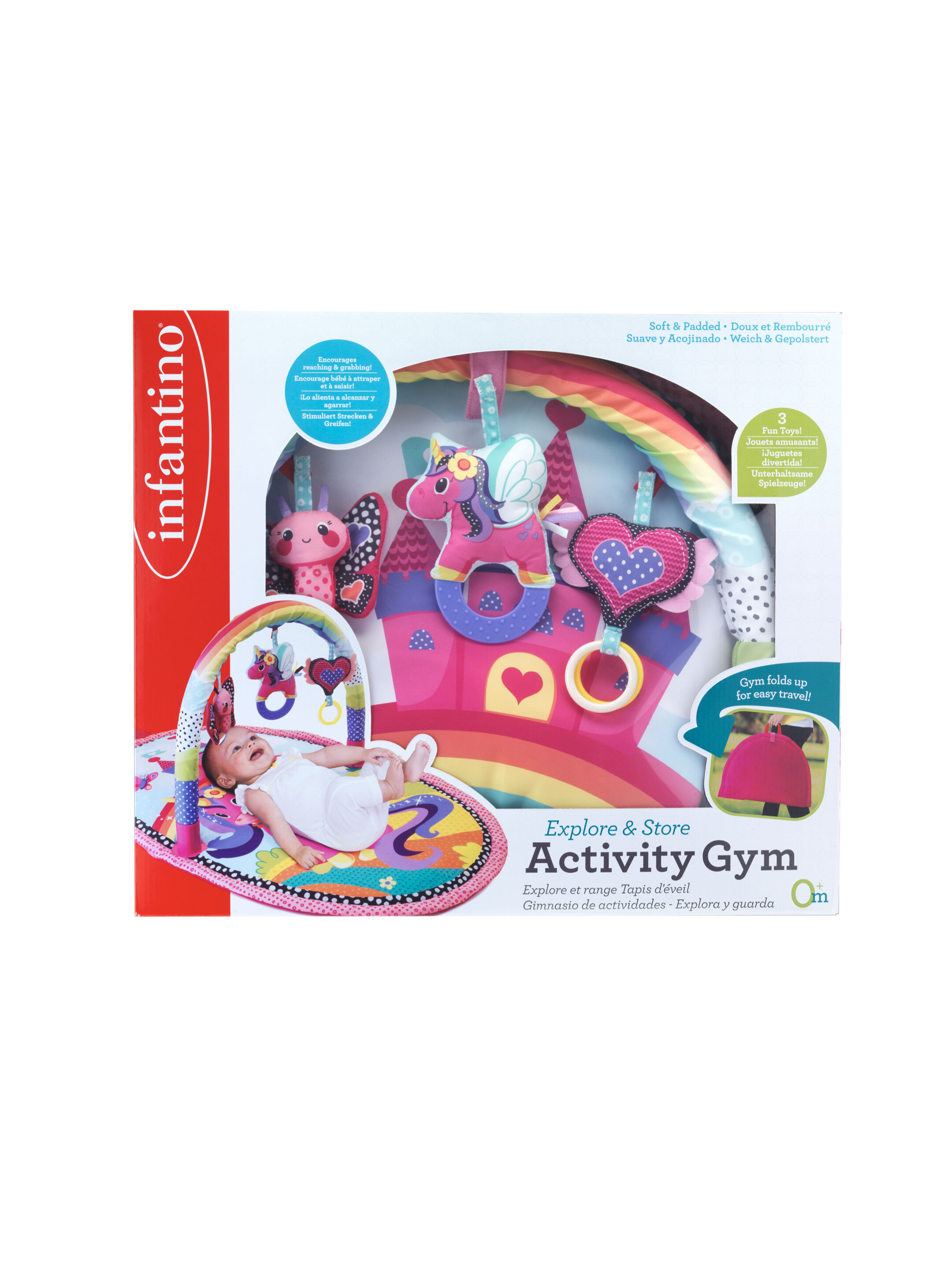 Infantino Explore & Store Activity Gym - Sparkle image number 4