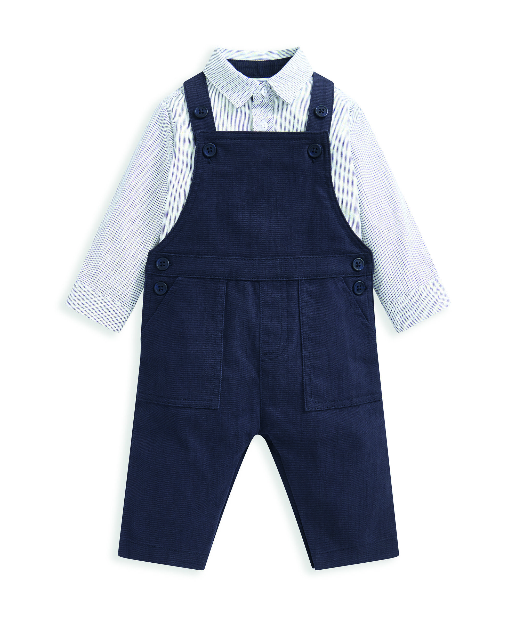 2 piece Bodysuit & Dungaree Set image number 2