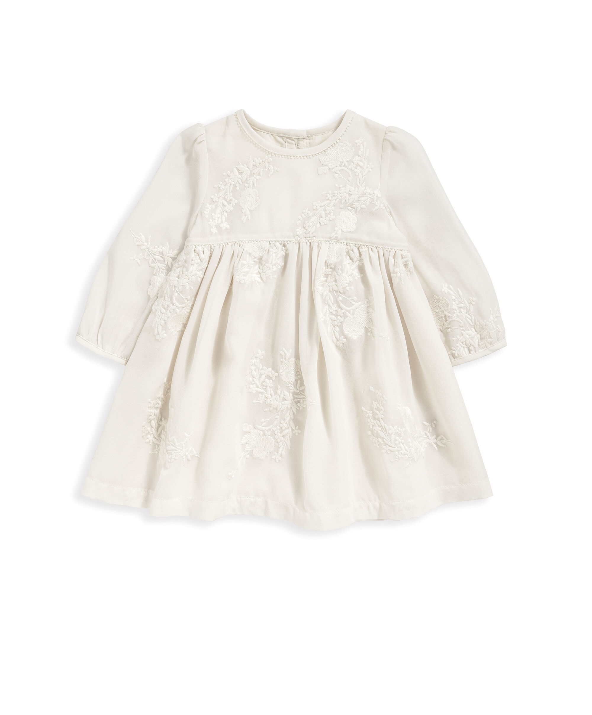 Long Sleeve Embroidered Dress image number 2