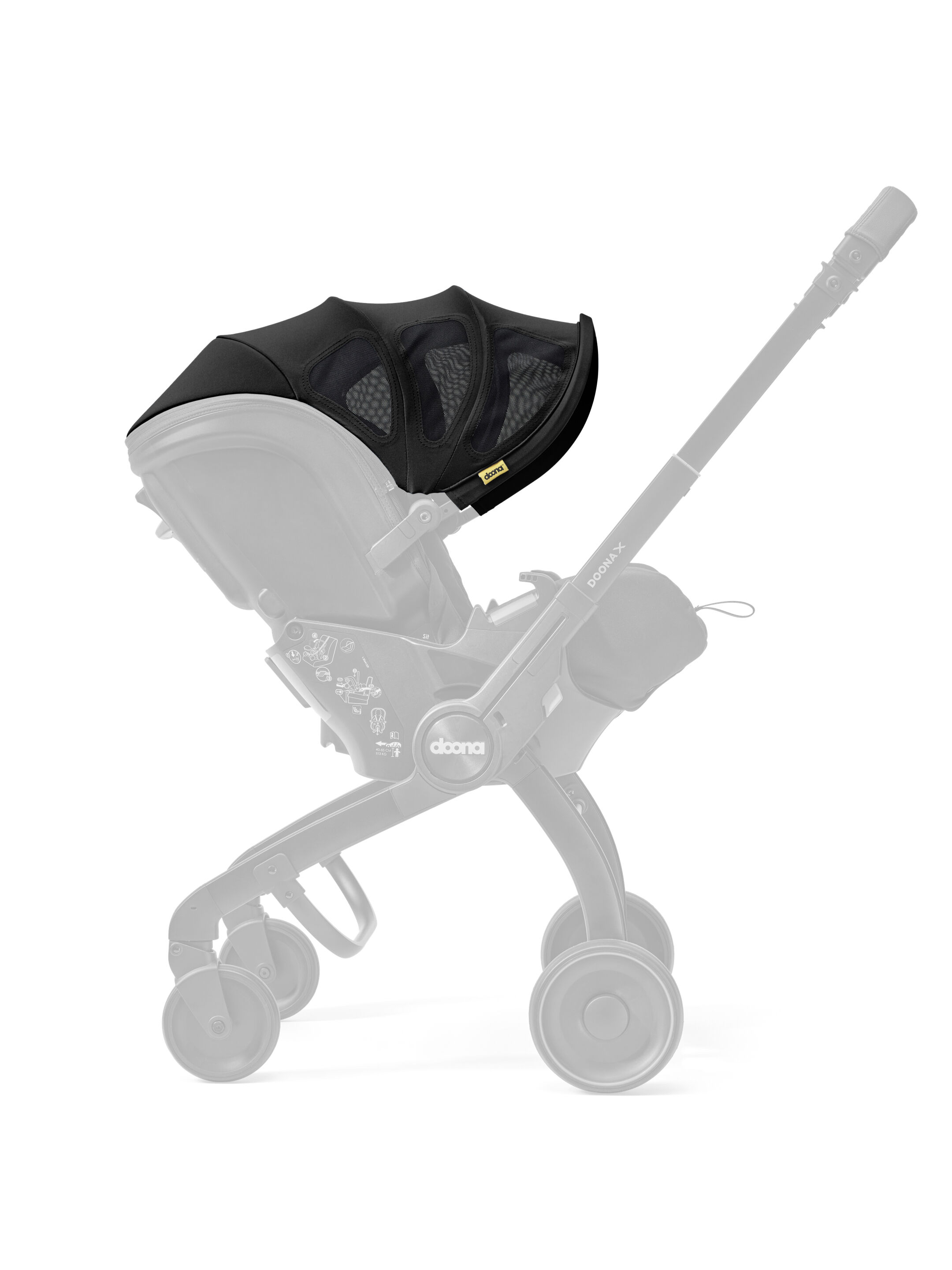 Doona X Summer Canopy - Nitro Black