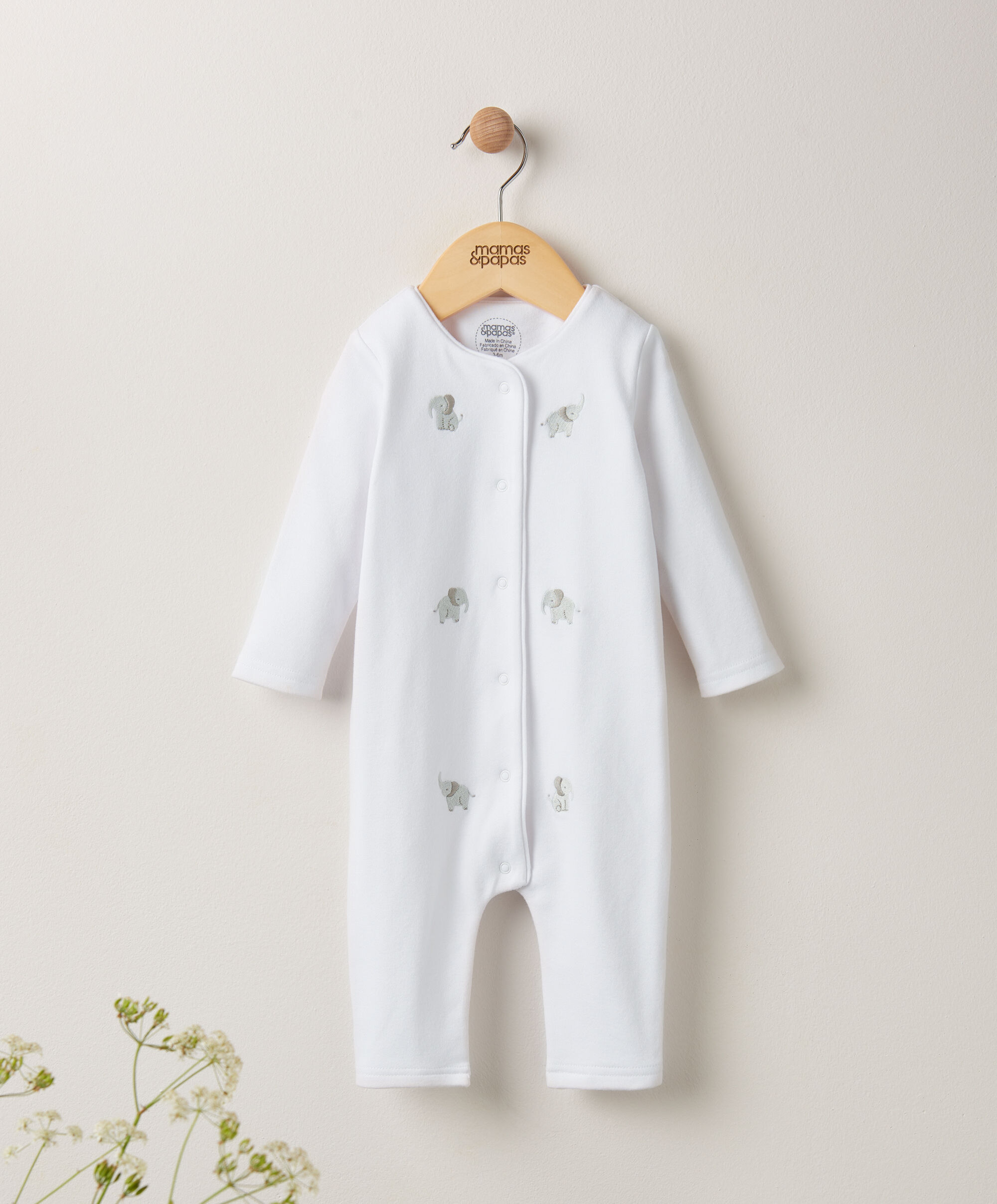 Embroidered Romper image number 4