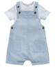 2 Piece Woven Dungaree Set image number 1