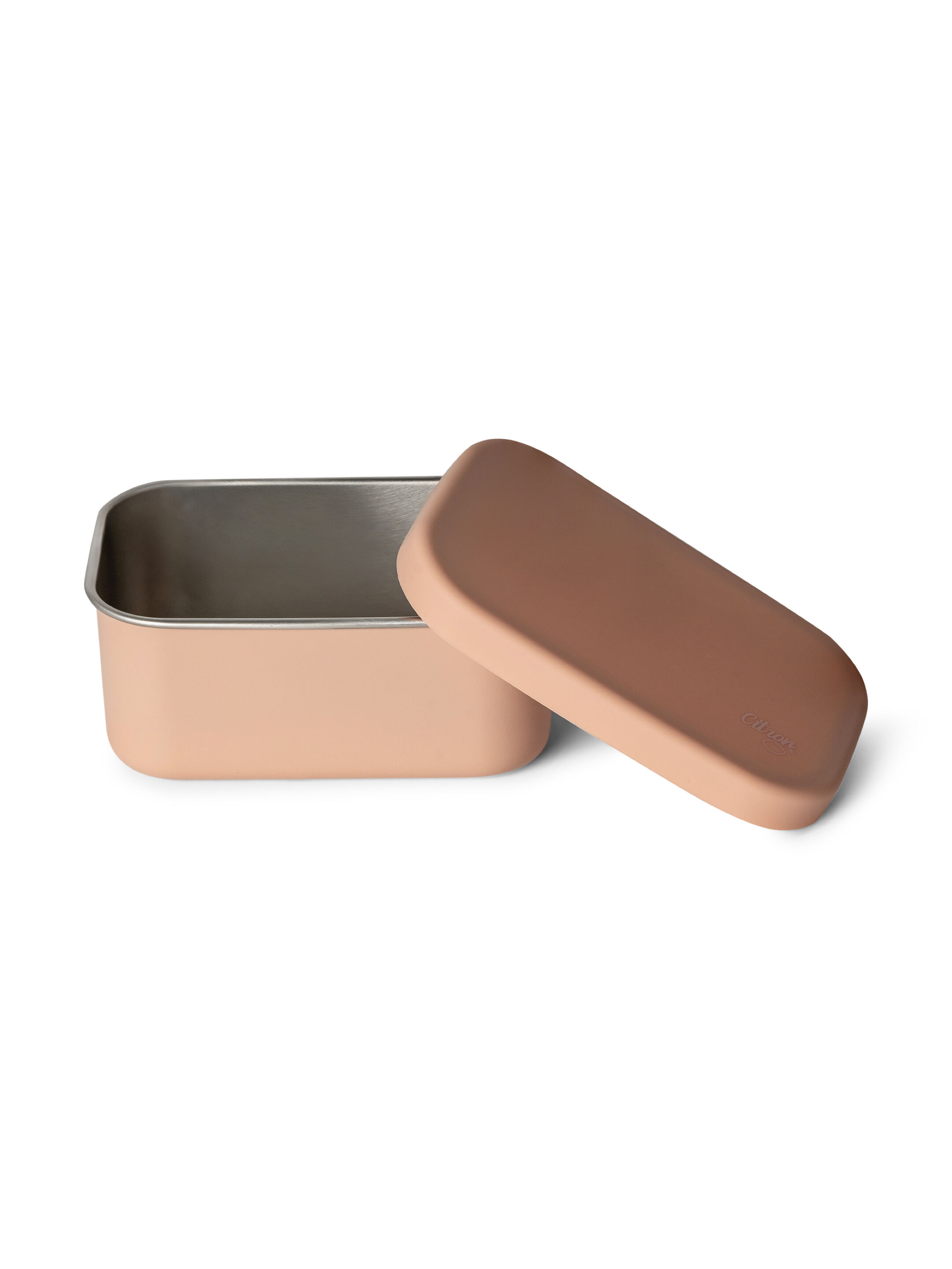 Citron Mini Stainless Steel Snackbox Blush Pink image number 1