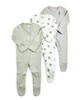 Koala Jersey Sleepsuits - 3 Pack image number 1