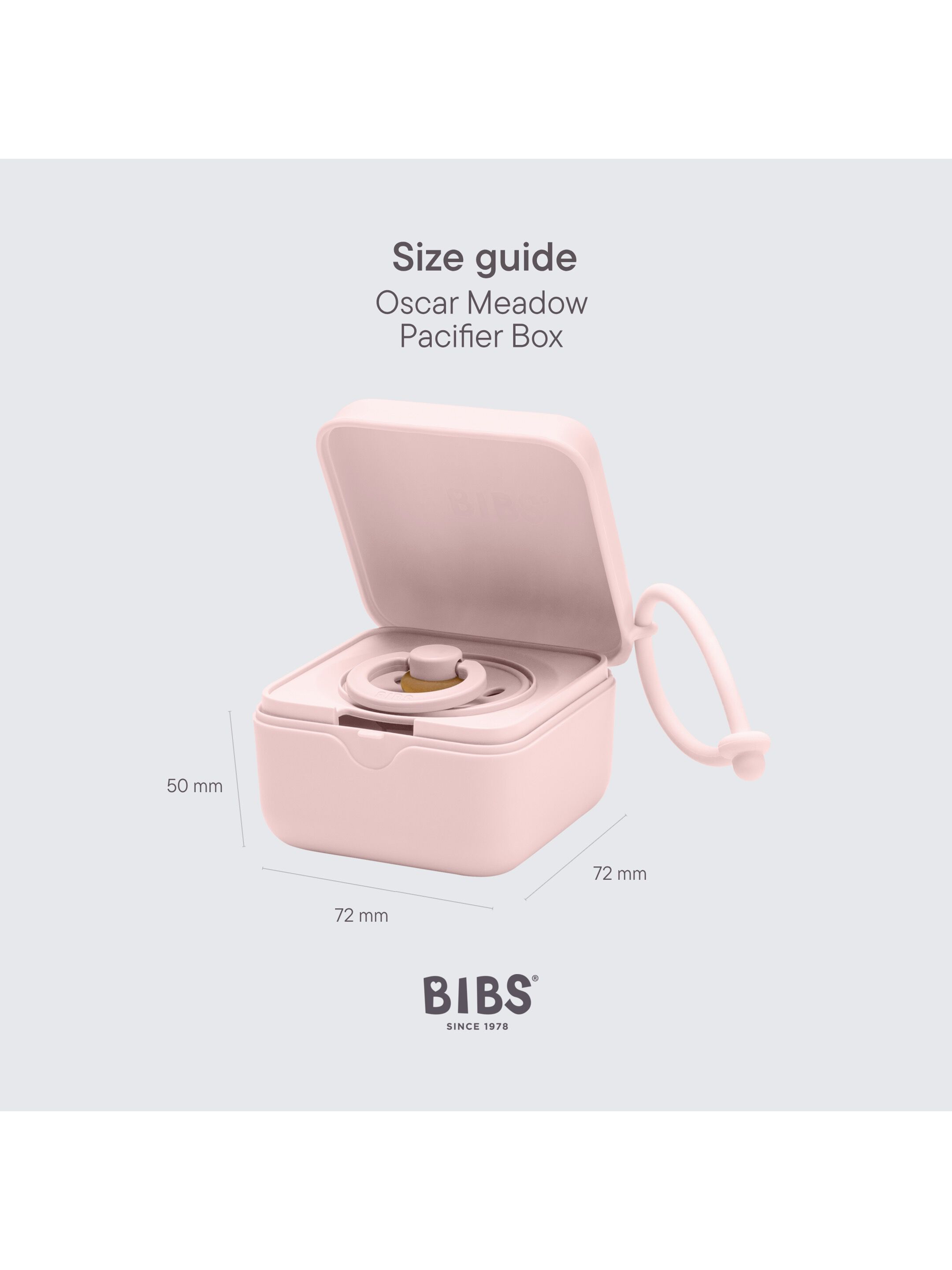 BIBS X Liberty Pacifier Box Oscar Meadow Blossom image number 3
