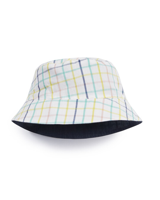 Checked Stripe Hat image number 1